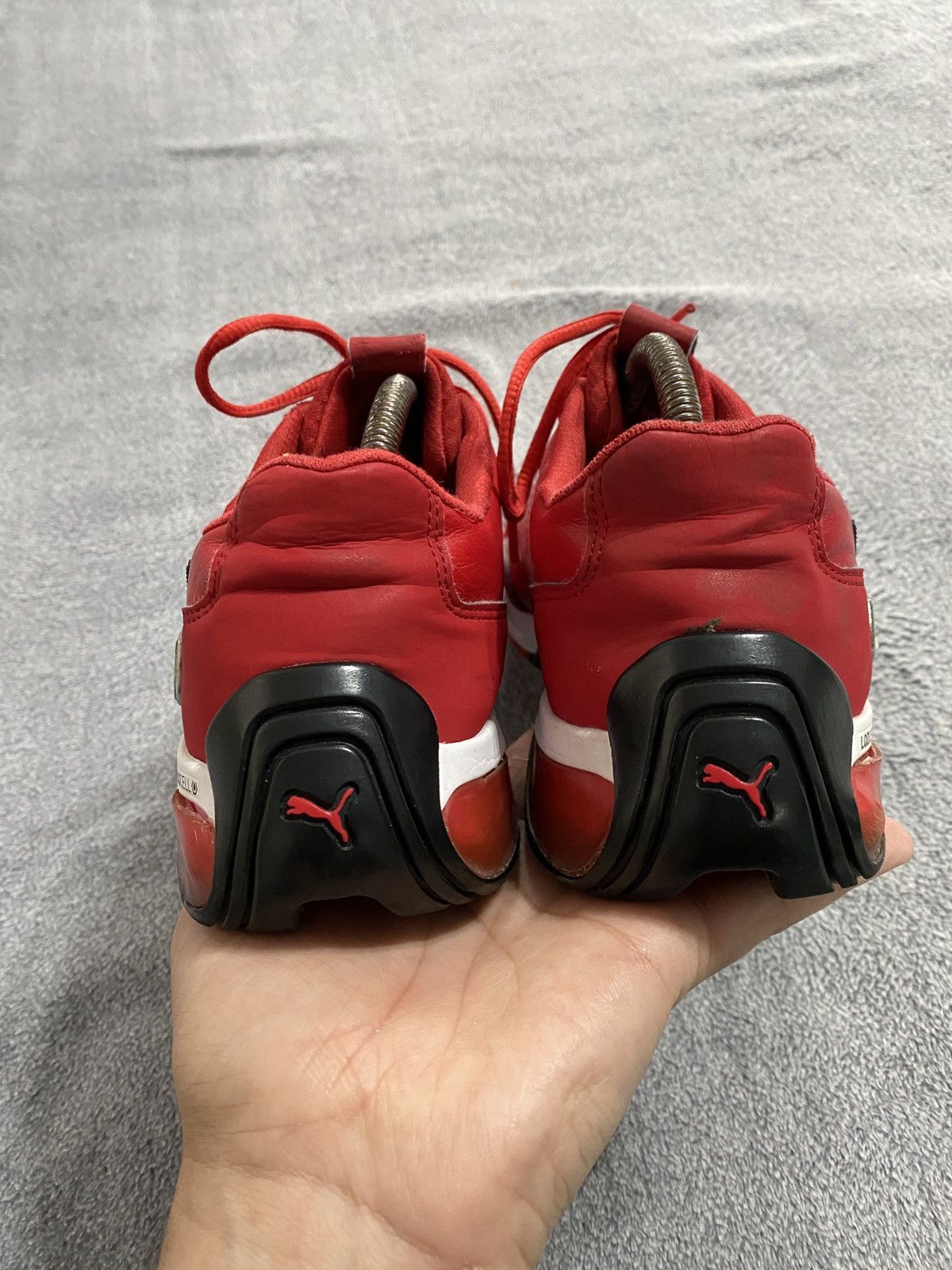 Ferrari × Puma Vintage Puma Ferrari leather sneakers Y2K style Size US 9.5 / EU 42-43 - 10 Thumbnail