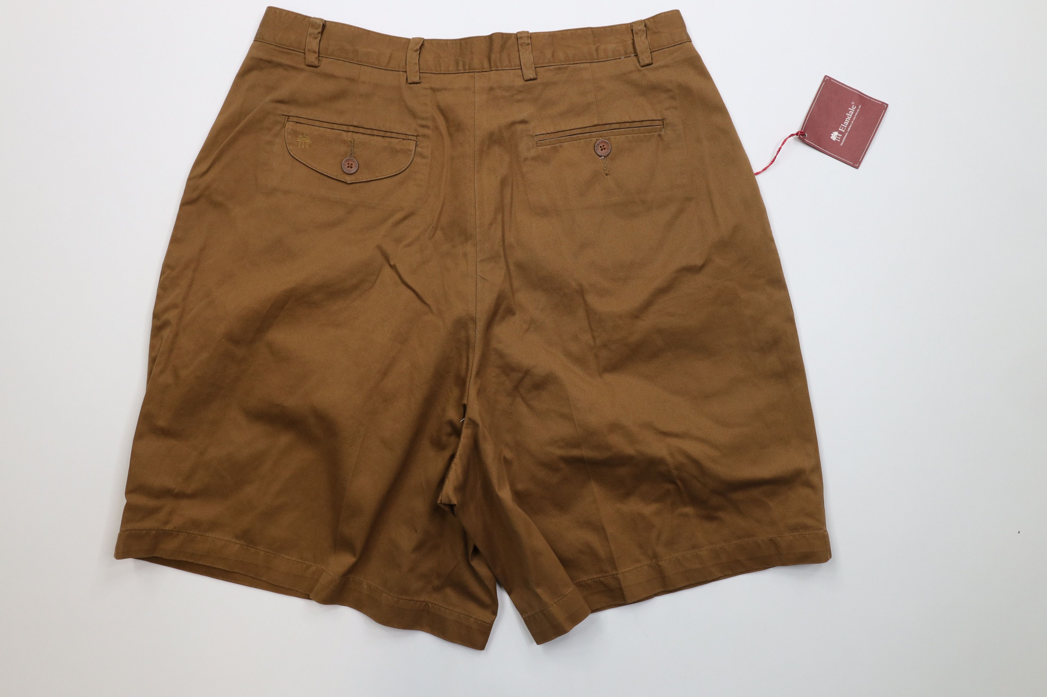 Vintage Deadstock Vintage 90s Streetwear Safari Bush Chino Shorts Size 36" / US 14 / IT 50 - 8 Thumbnail