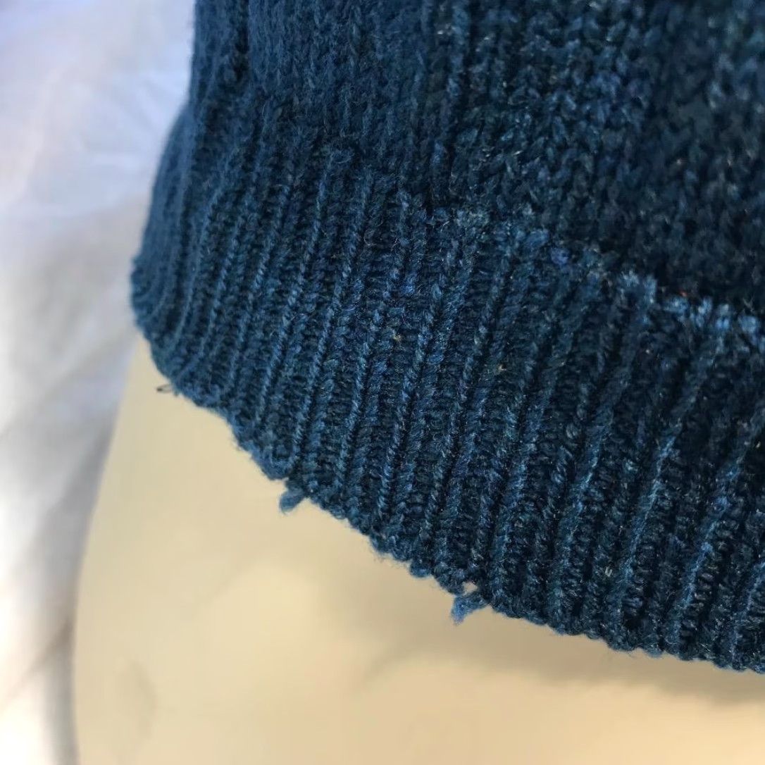George VINTAGE George Good Lambswool Cardigan Sweater Mens Size L Navy Blue 42 Beauty of UK Knitwear Mens Cardigan Vintage 90s Size US L / EU 52-54 / 3 - 2 Thumbnail