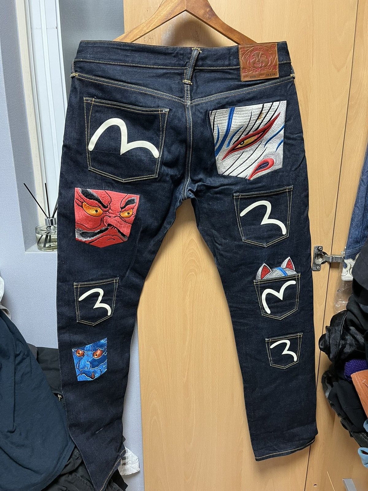 Evisu Evisu denim pants rare Size US 34 / EU 50 - 1 Thumbnail