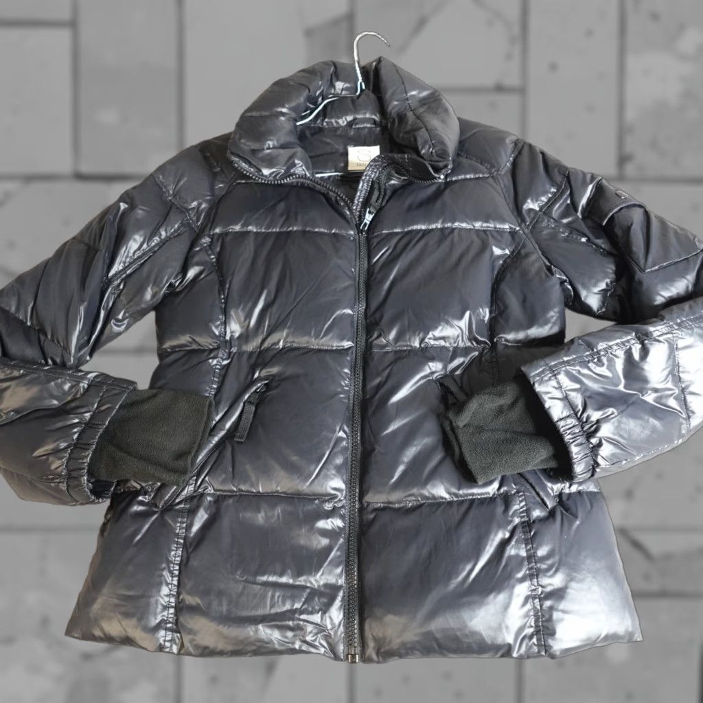 Vintage S13 NYC Womens Jacket XL Black Zip Down Puffer Down Filled Mid-Length Long Sleeve Zip Size XL / US 12-14 / IT 48-50 - 1 Thumbnail