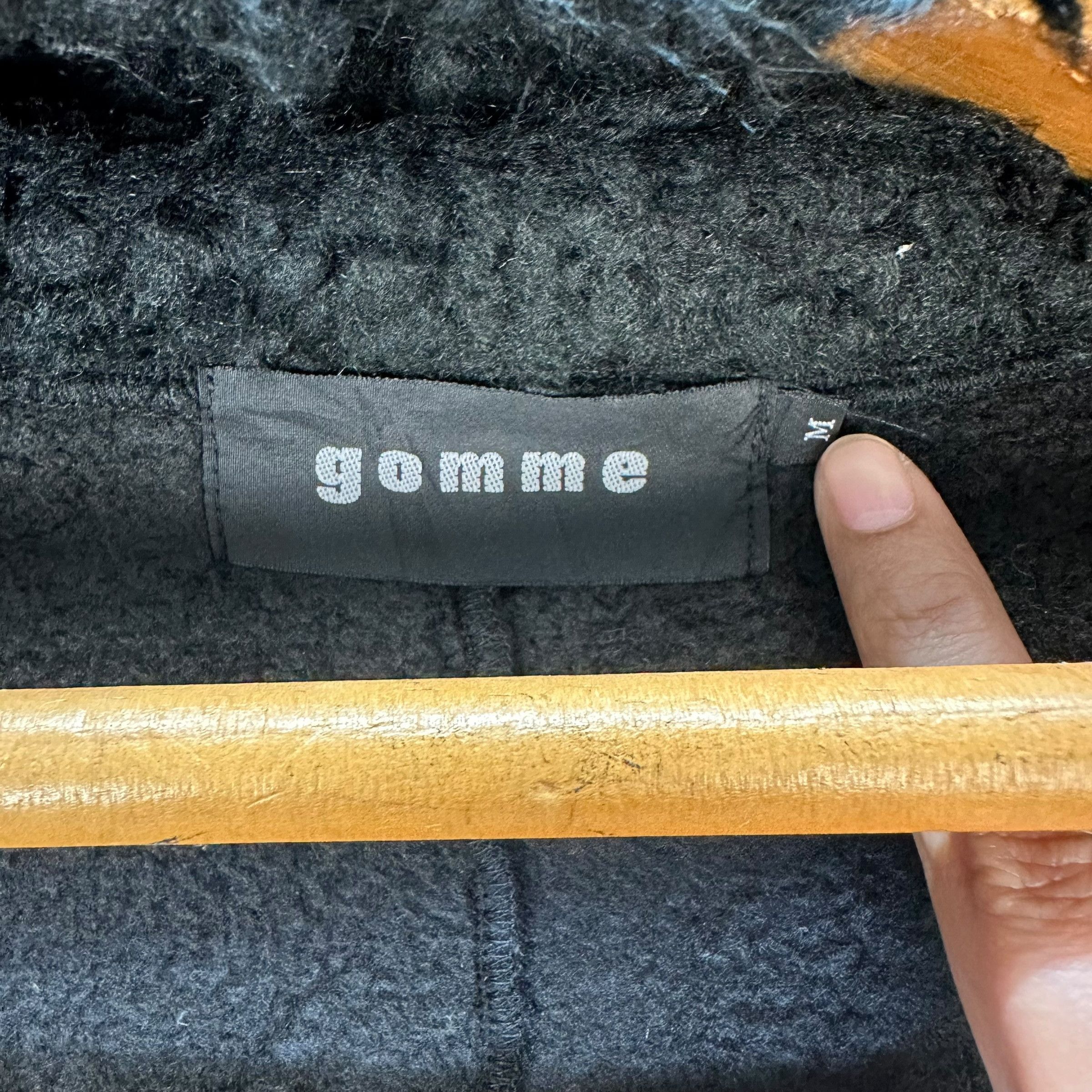 gomme GOMME Hybrid Material Avant Garde Hooded Jacket #A39-0887 Size US M / EU 48-50 / 2 - 7 Thumbnail