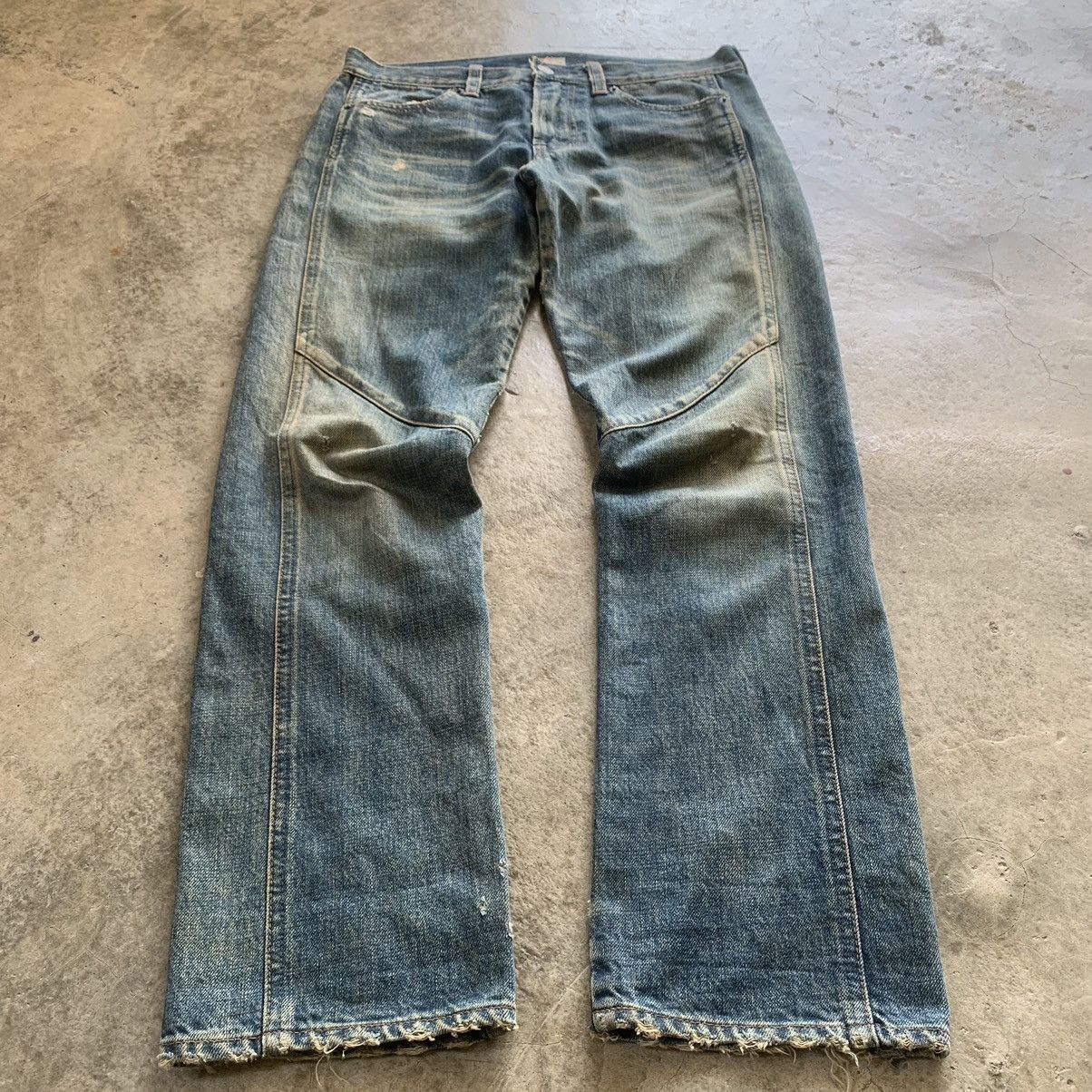 Tornado Mart RNA Inc. whiskers fading Jeans Size US 32 / EU 48 - 1 Thumbnail