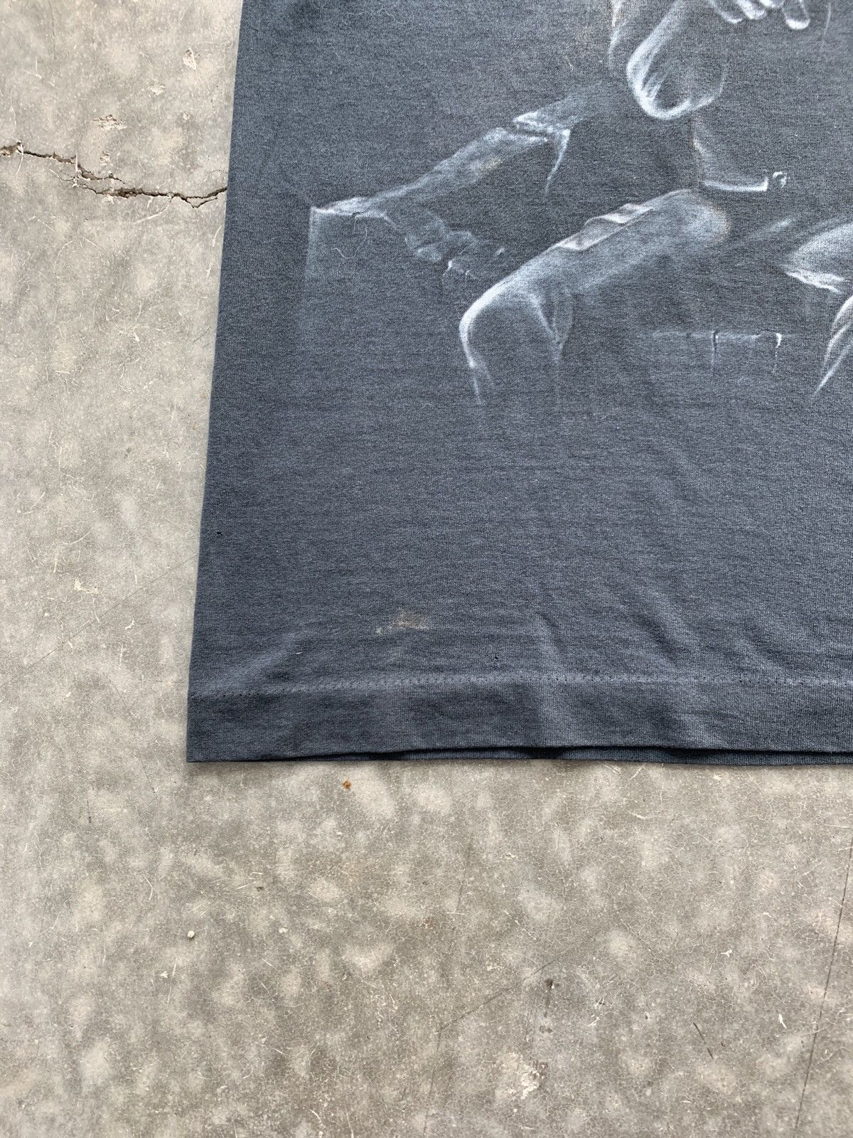 Unsound Rags × Vintage Rare Vintage 90s Iron Maiden AOP Graphic Tee Screen Stars Size US L / EU 52-54 / 3 - 2 Thumbnail
