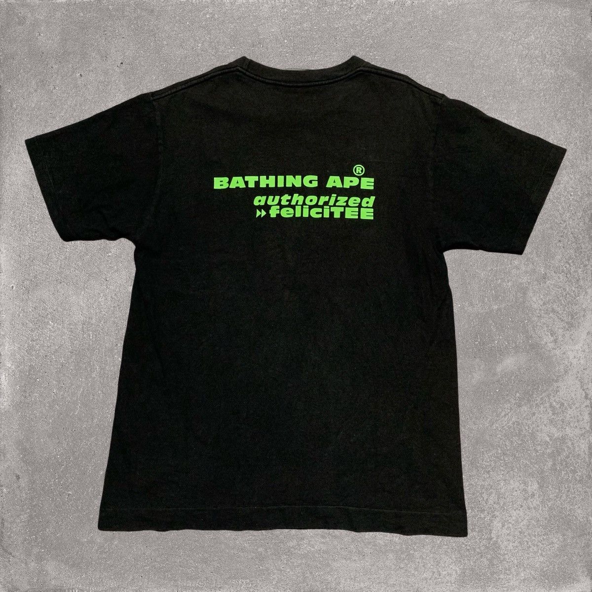 Bape Bape Medium Roaringdnoar Black Tee A Bathing Ape Vintage Size US M / EU 48-50 / 2 - 2 Thumbnail