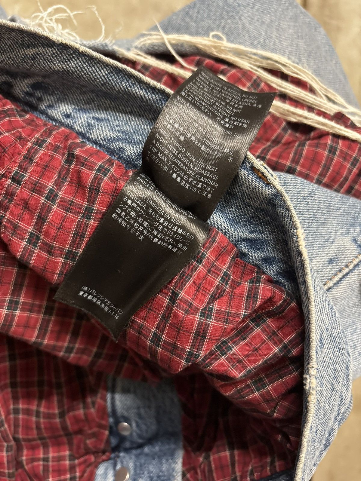 Balenciaga ss21 balenciaga distressed boxer denim Size US 29 - 10 Thumbnail