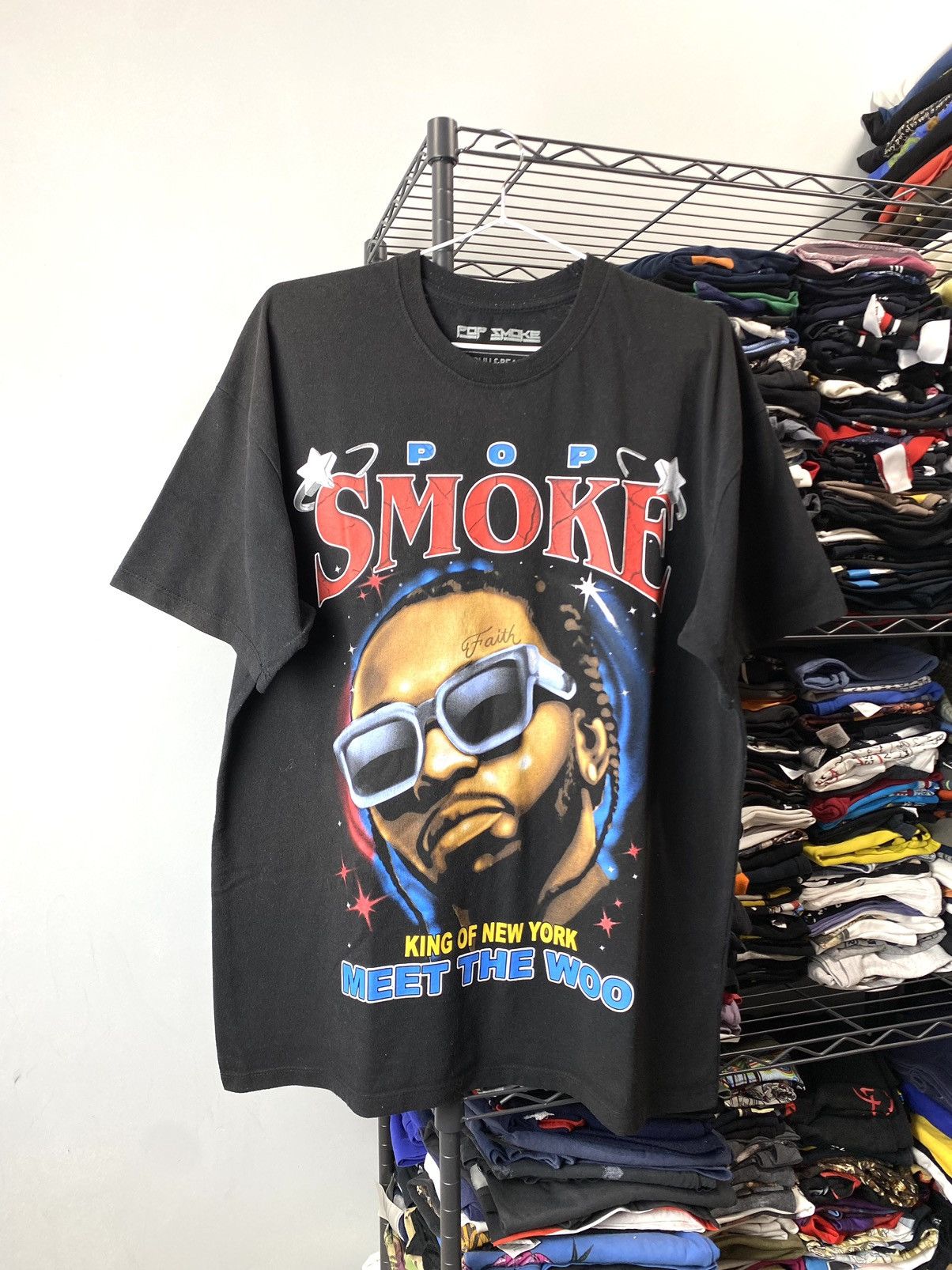 Rap Tees Pop Smoke Meet The Woo T Shirt Rap Hip Hop Drill Size US M / EU 48-50 / 2 - 1 Thumbnail