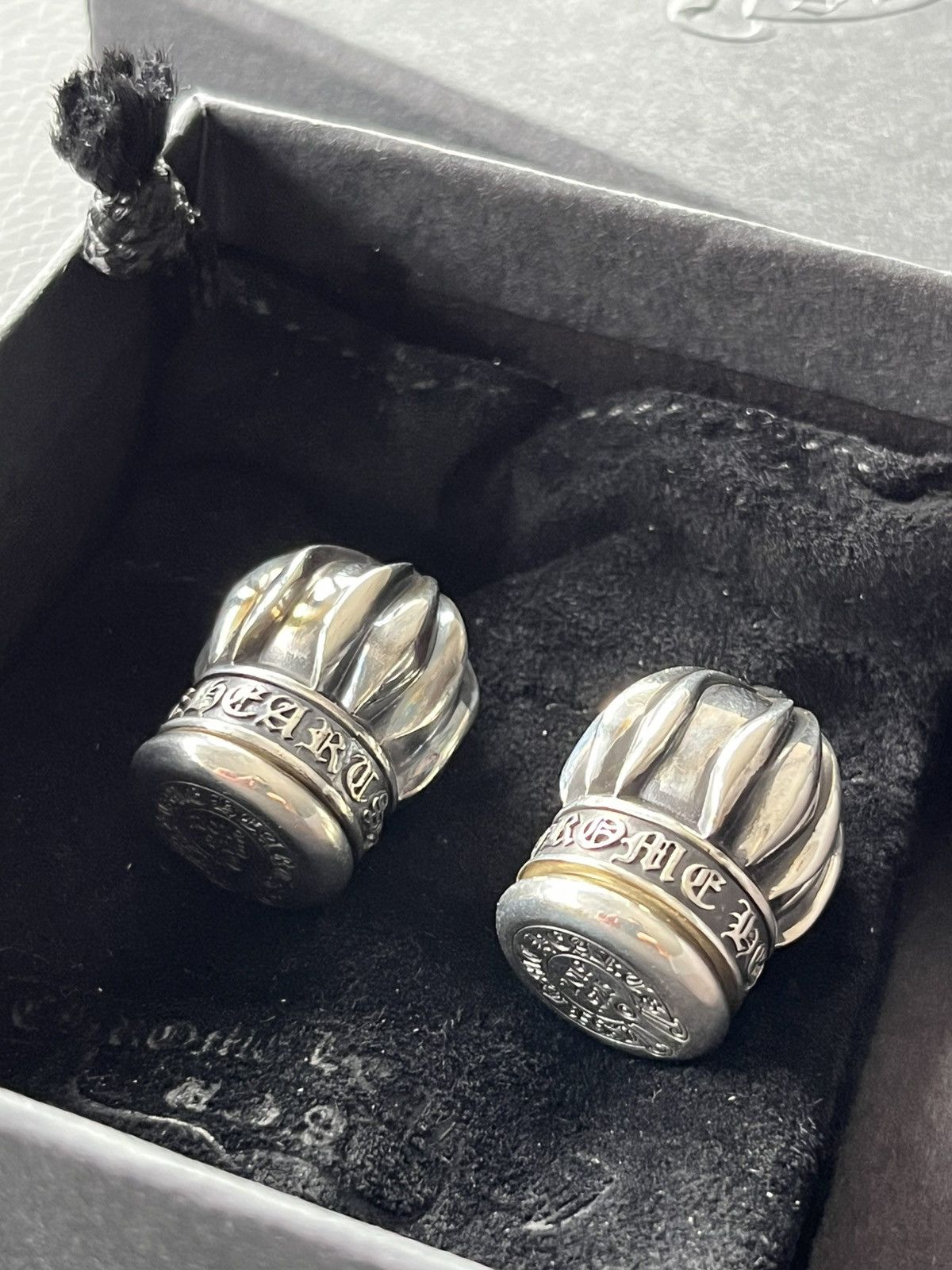 Chrome Hearts Super Rare ♰ ♰ ♰ Chrome Hearts ♰ ♰ ♰ Logo Home Full Set Size ONE SIZE - 13 Thumbnail