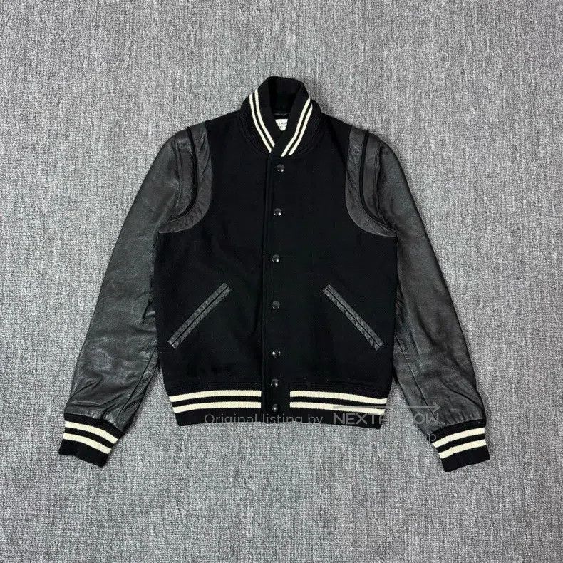 Saint Laurent Paris Saint Laurent Paris Black Baseball Jacket i Size XS / US 0-2 / IT 36-38 - 1 Thumbnail