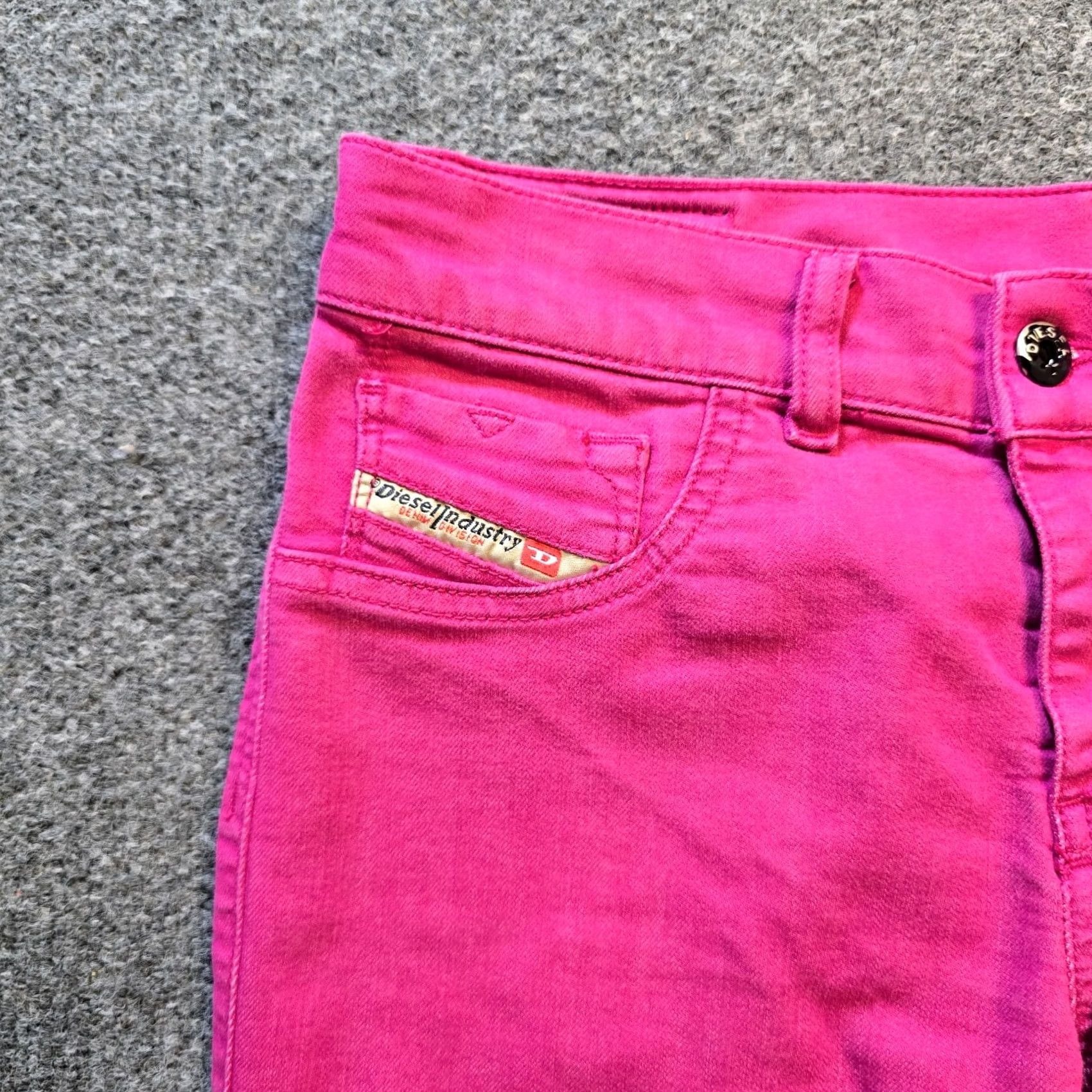 Diesel Diesel Jeans Womens Size 28 Hot Pink Super Slim Jegging Mid Rise Stretch Casual Size 28" / US 6 / IT 42 - 3 Thumbnail