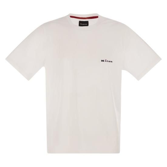 Kiton KITON Men Polo Shirts UMK0717HE30005 WHITE Size US XL / EU 56 / 4 - 1 Thumbnail