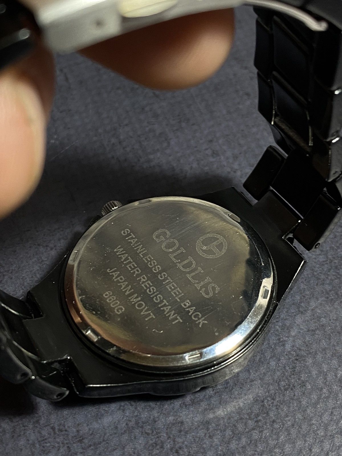 Vintage Goldlis crystal watch with Japanese brand Size ONE SIZE - 8 Thumbnail