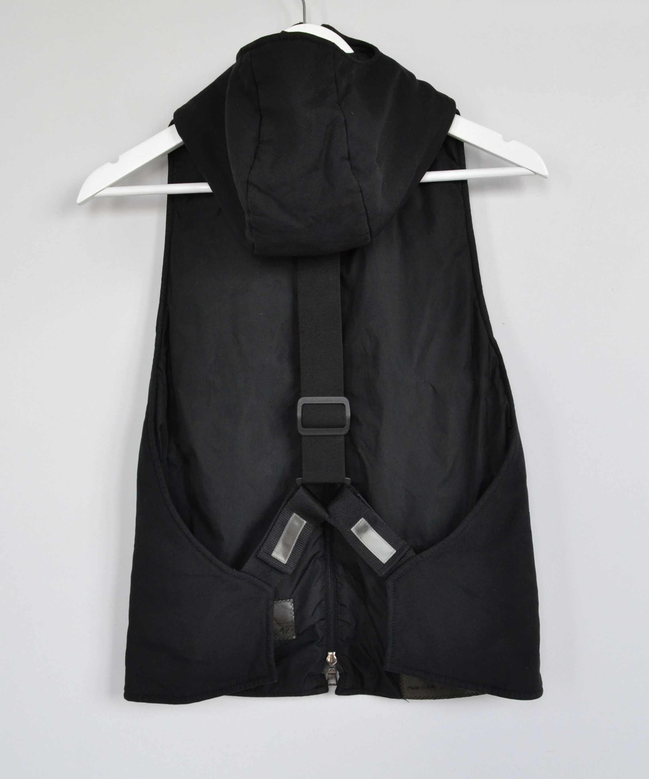 Prada 🔴 PRADA Vest Jacket Balaclava Utility 1999 Red Tab Black Size US XS / EU 42 / 0 - 8 Thumbnail