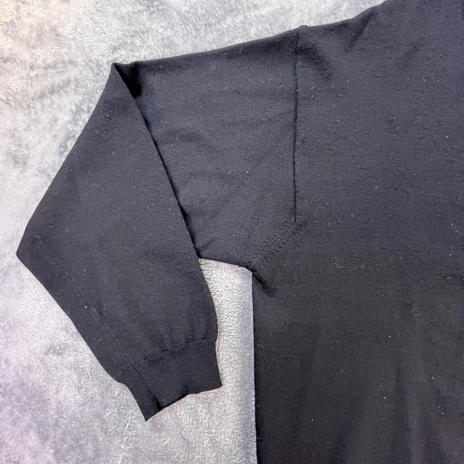 Gap Vintage GAP Sweater Mens XL Black Merino Wool Crewneck 90s Size US XL / EU 56 / 4 - 5 Thumbnail