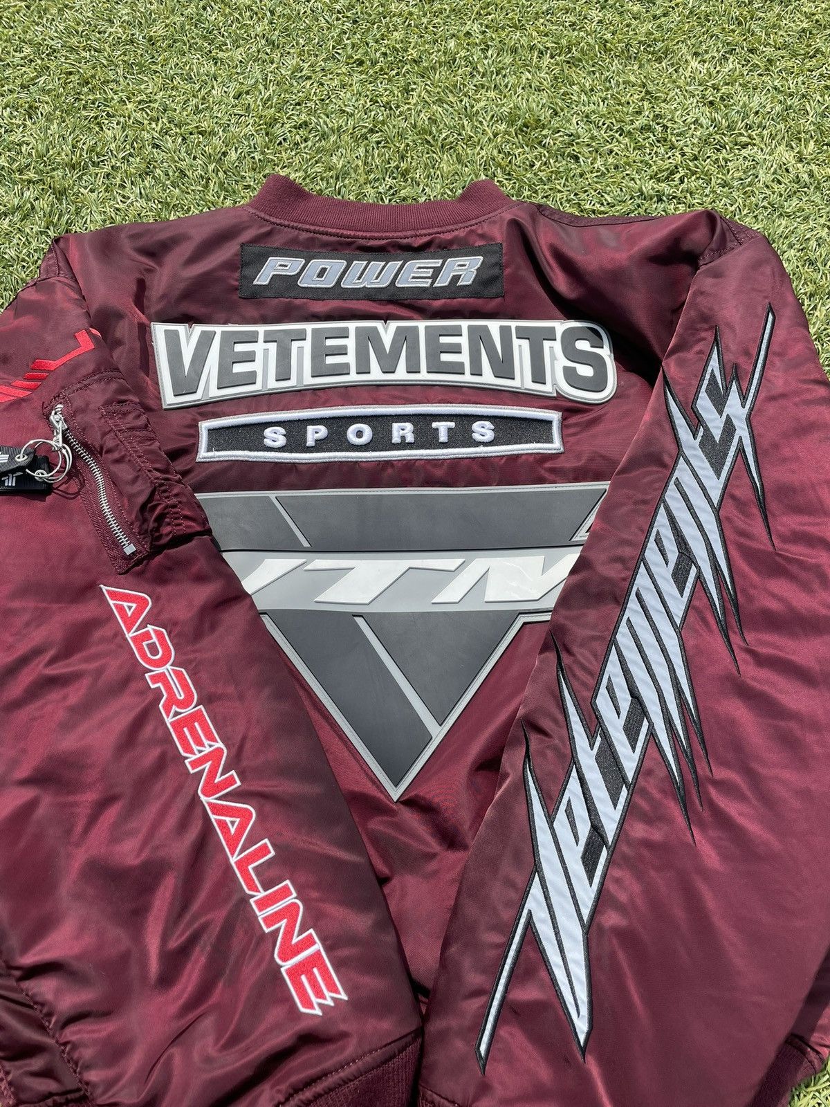 Vetements 2021 Vetements X Alpha Industries Moto Racing