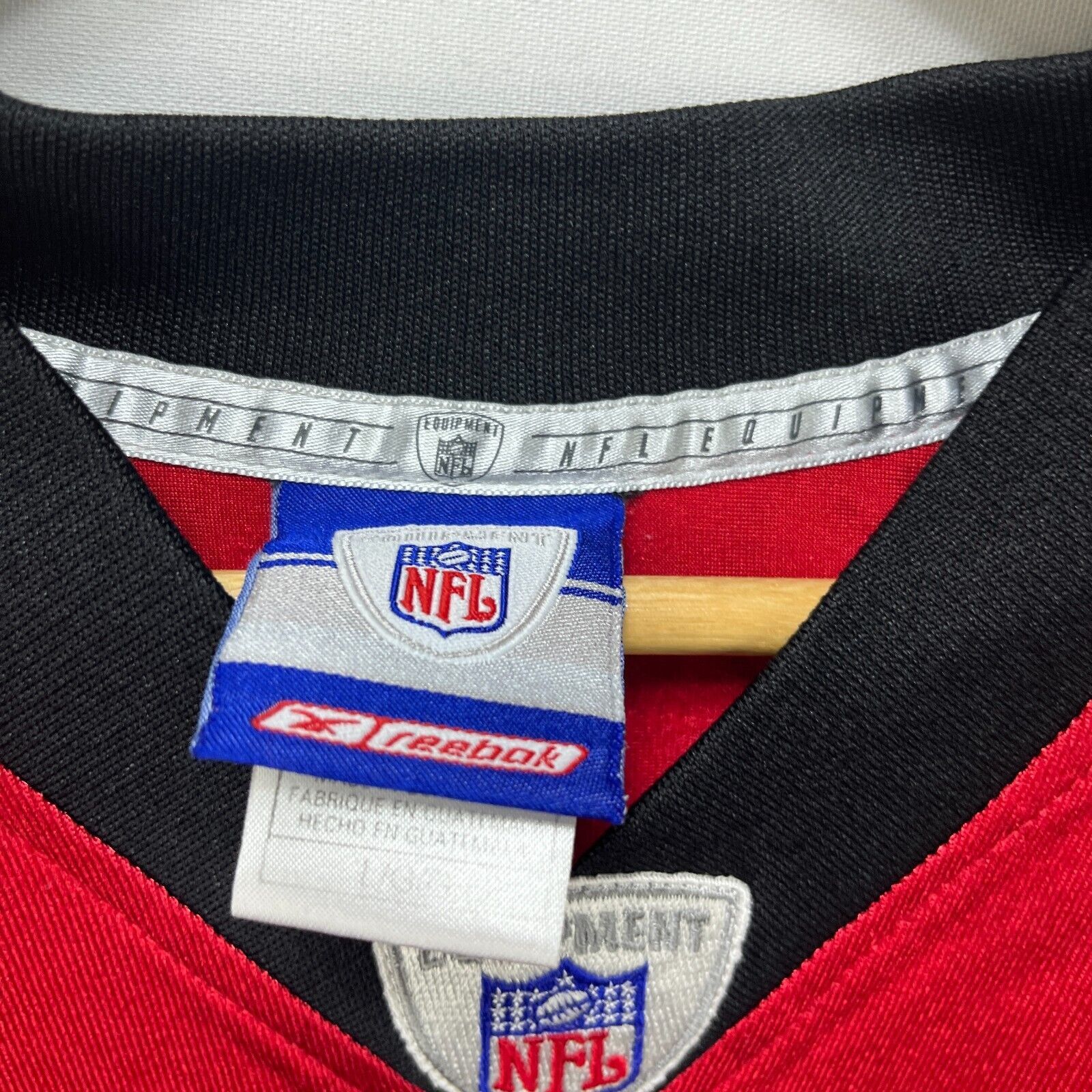 Reebok × Vintage Vintage 90s Tampa Bay Buccaneers NFL Reebok 97 L Simeon Rice Size US L / EU 52-54 / 3 - 7 Thumbnail