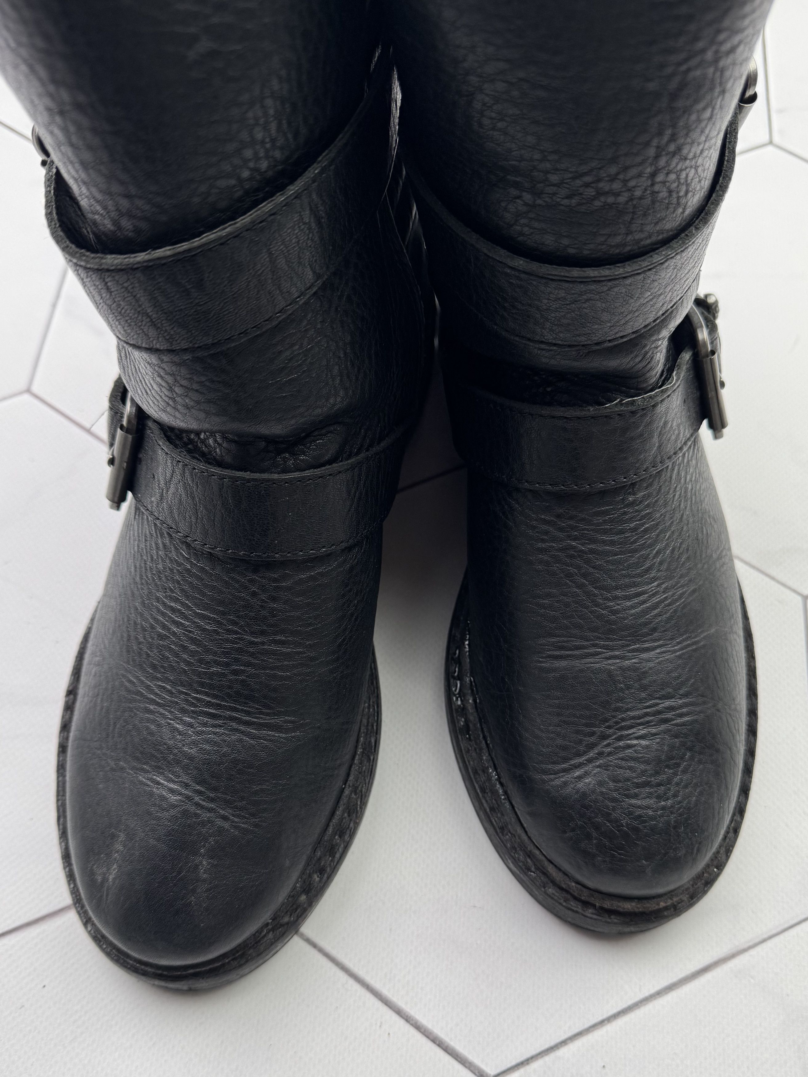 Zadig & Voltaire Zadig&Voltaire Vintage Leather Boots With Straps (B48) Size US 9 / IT 39 - 8 Thumbnail