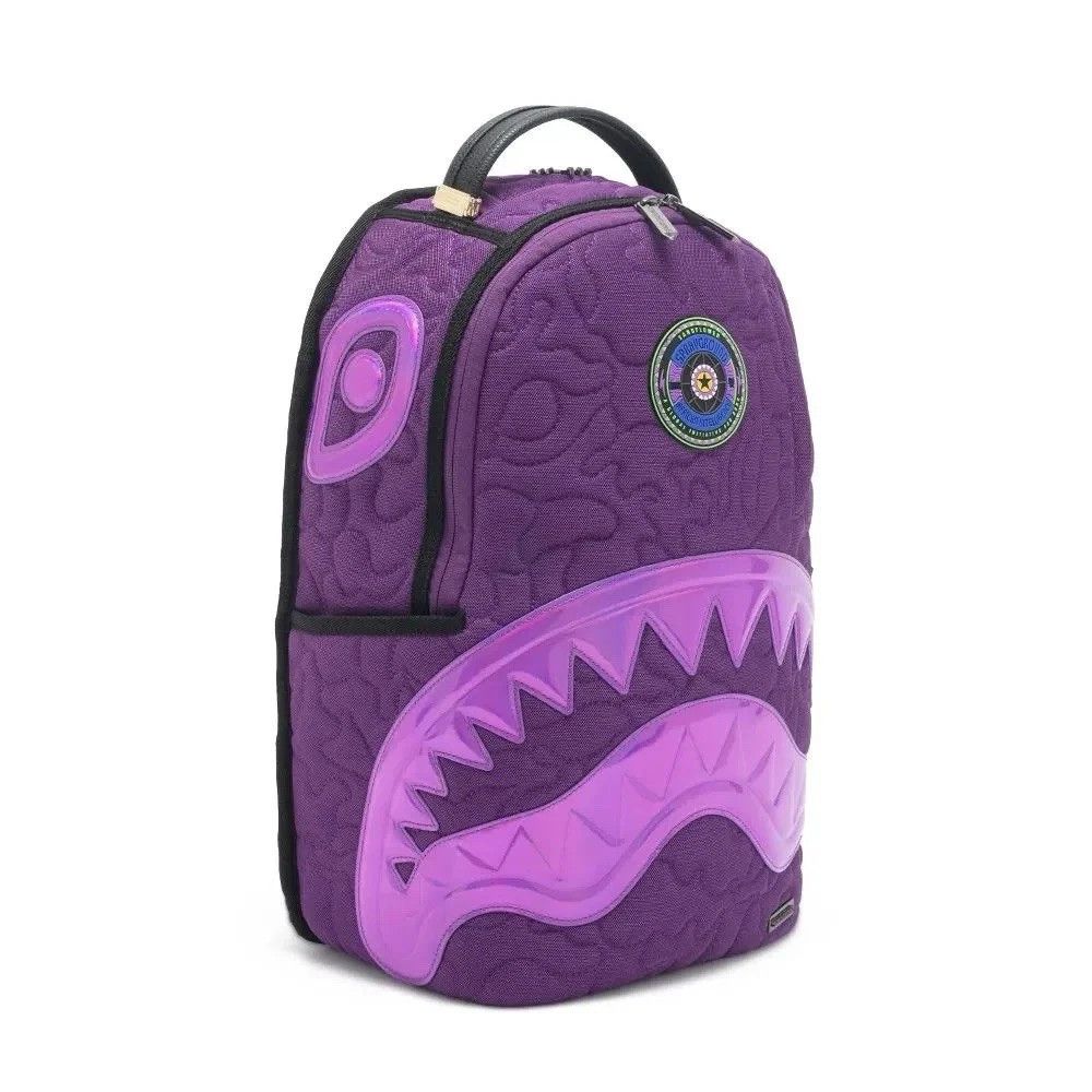 Sprayground Sprayground - AI Quilted Iridescent Backpack Size ONE SIZE - 3 Thumbnail