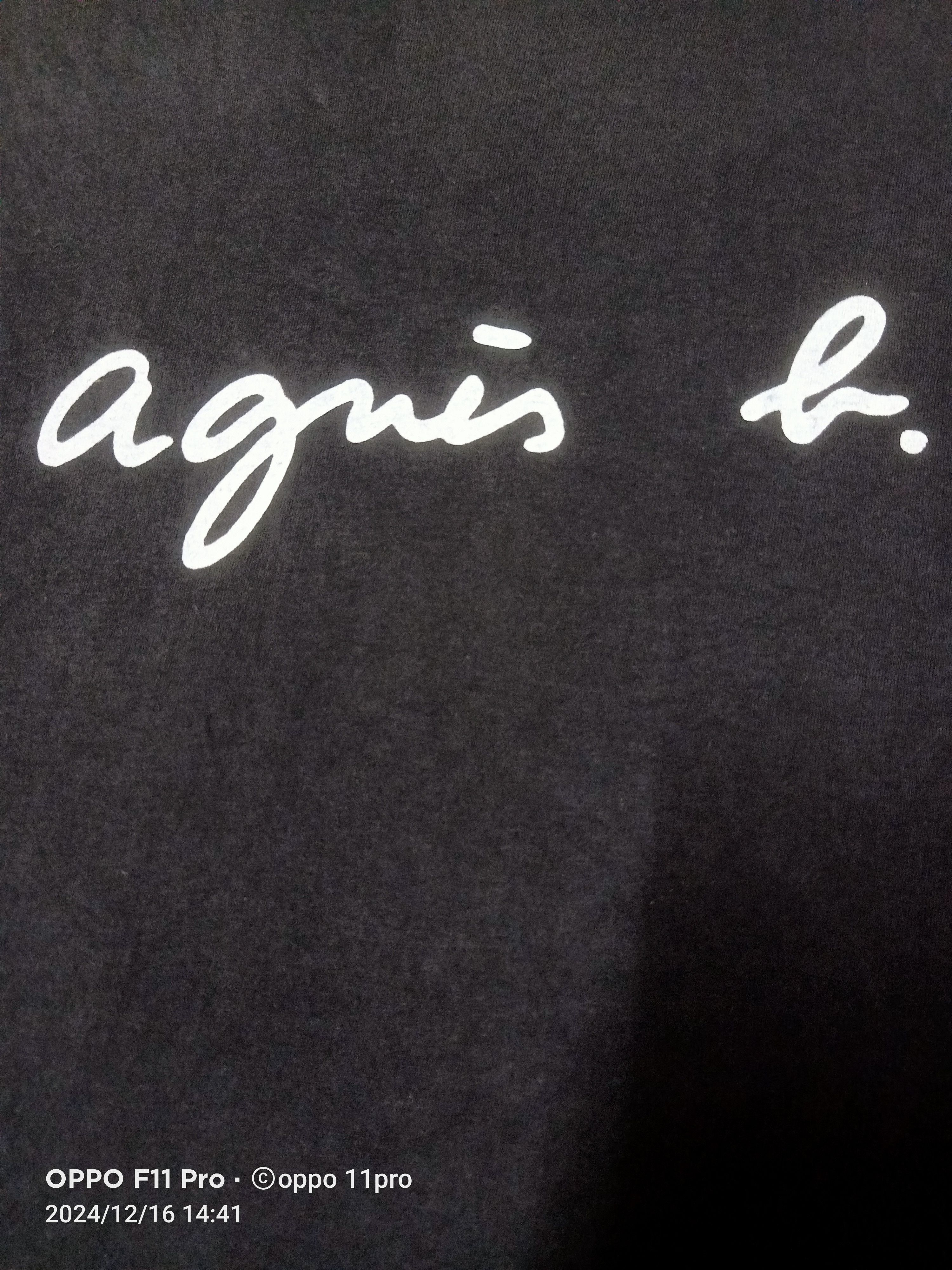 Vintage × agnes b. Agnes B Vintage Big Logo Front Size US M / EU 48-50 / 2 - 3 Thumbnail