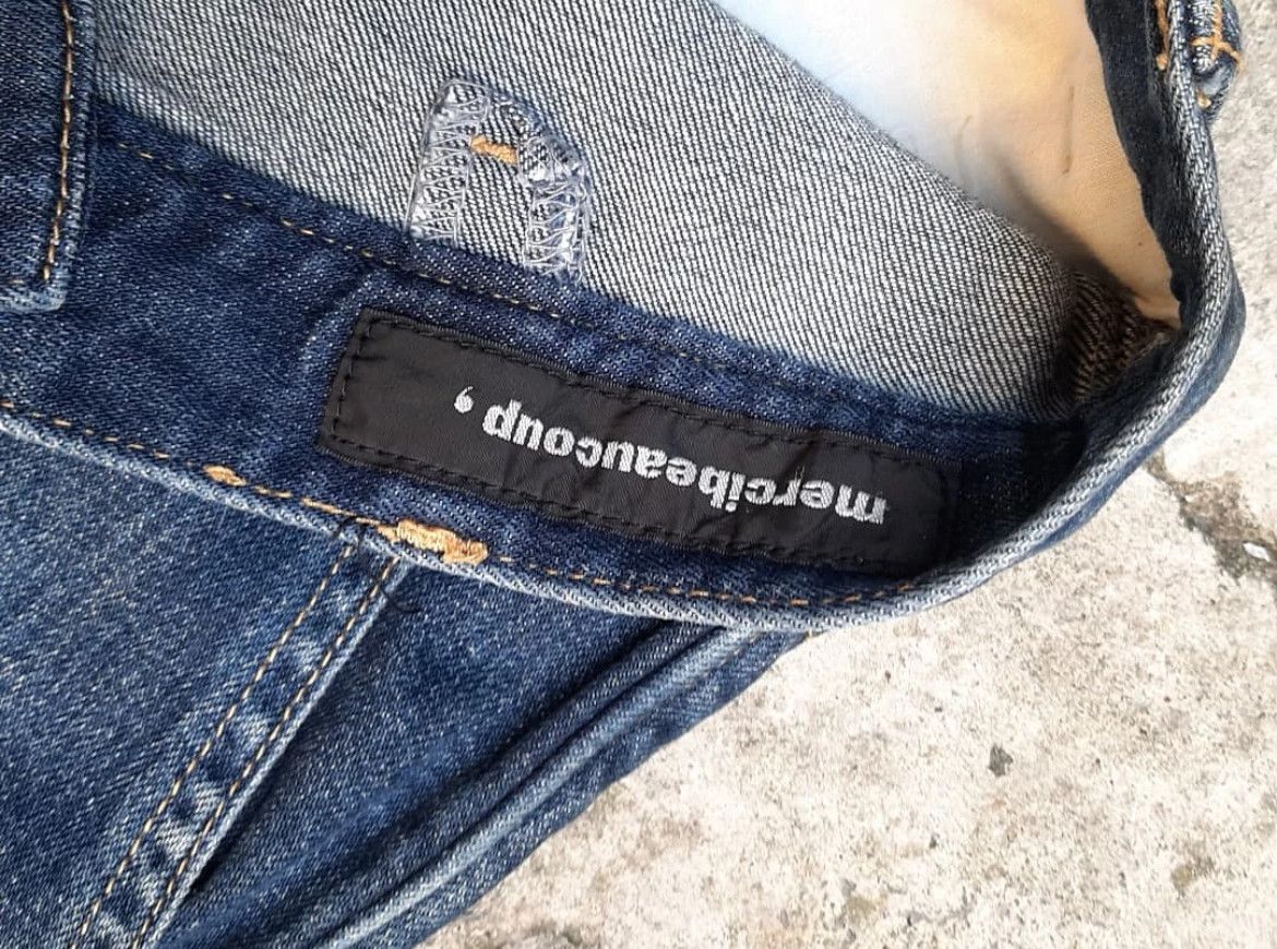 Issey Miyake 2000s Mercibeaucoup Drop Crotch Jeans Pants y2k Size US 30 / EU 46 - 5 Thumbnail