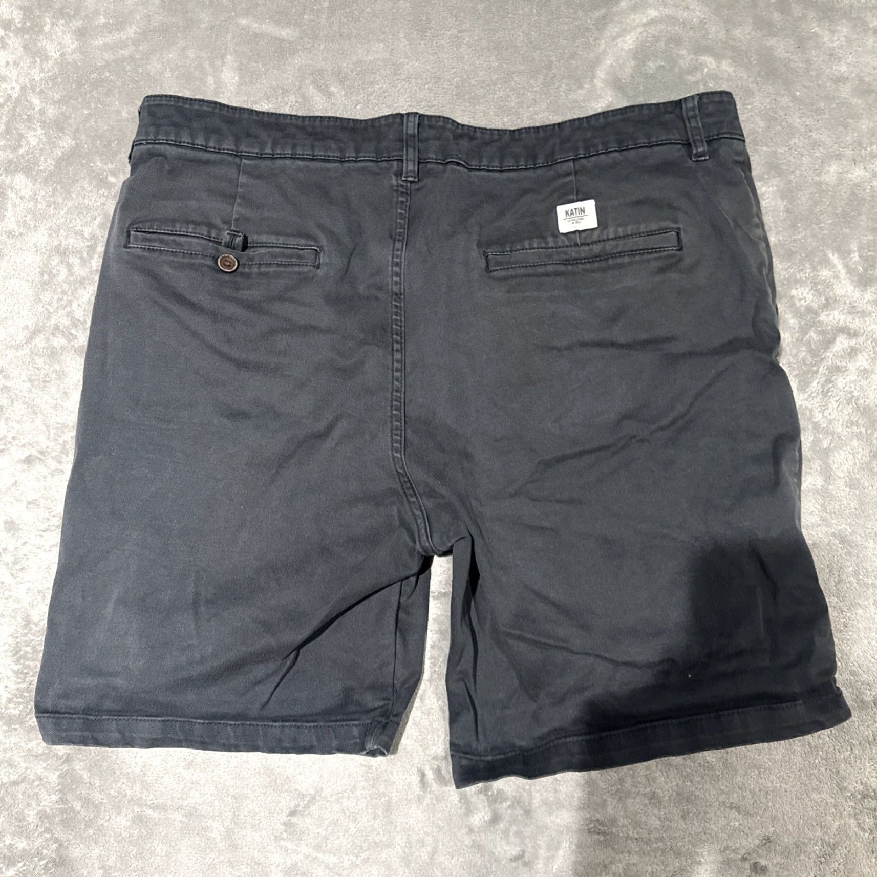 Katin Katin Shorts Mens 38 Blue Cotton Pockets Beach Summer USA 90s Surf Chino Casual Mens Size US 38 / EU 54 - 7 Thumbnail