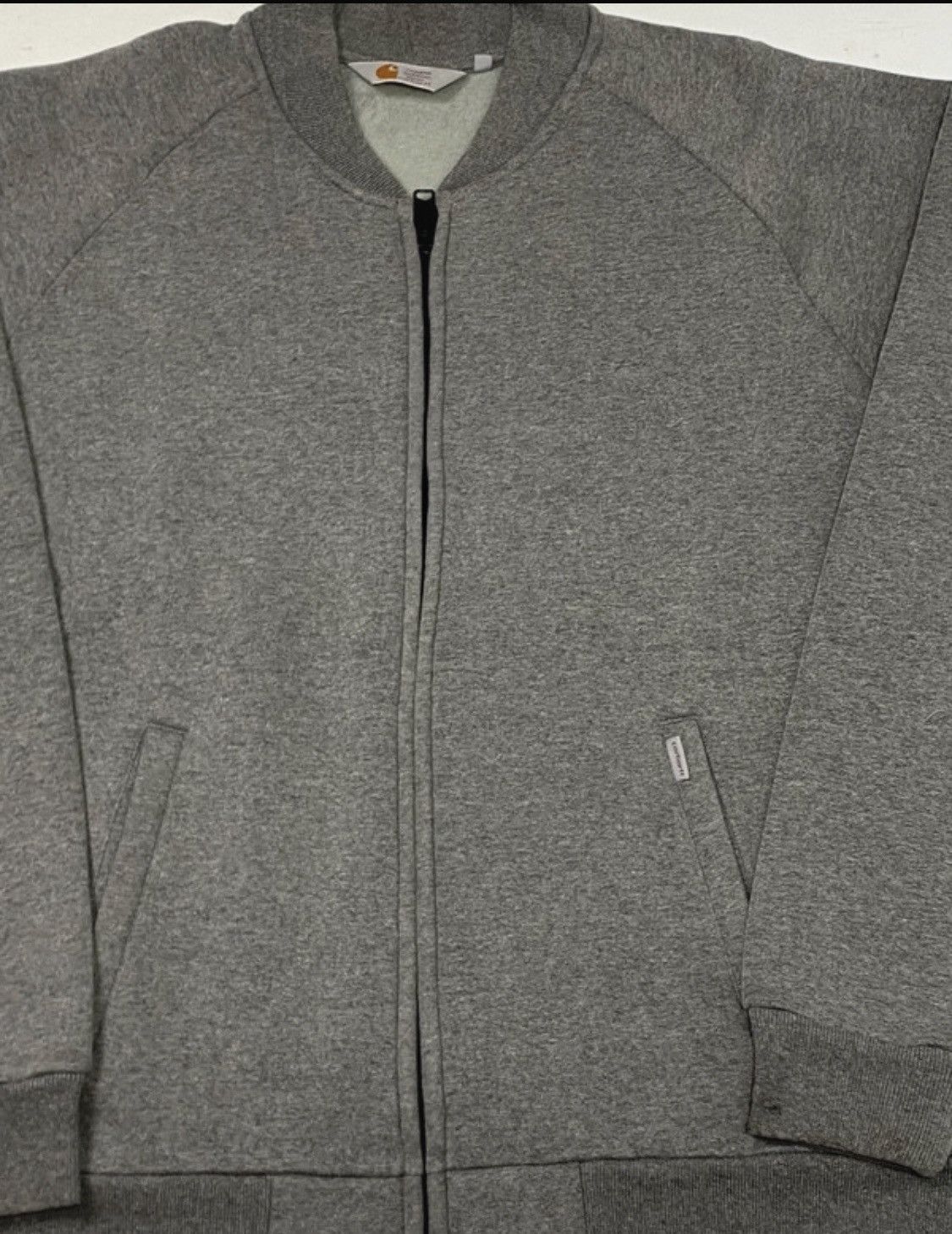 Carhartt Wip Car-Lux Carhartt wip bomber jacket sizeXL gray with zip used Size US XL / EU 56 / 4 - 4 Thumbnail