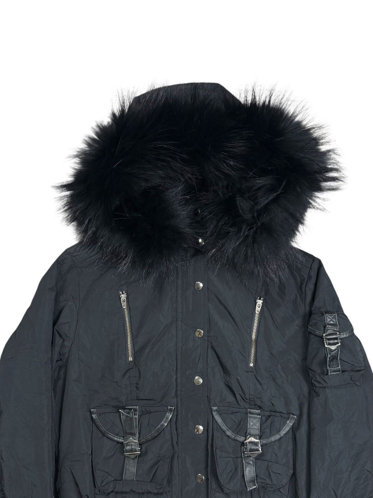 14th Addiction 2000s Speechio - Vkei Style Fur Hoodie Jacket Size US M / EU 48-50 / 2 - 4 Thumbnail