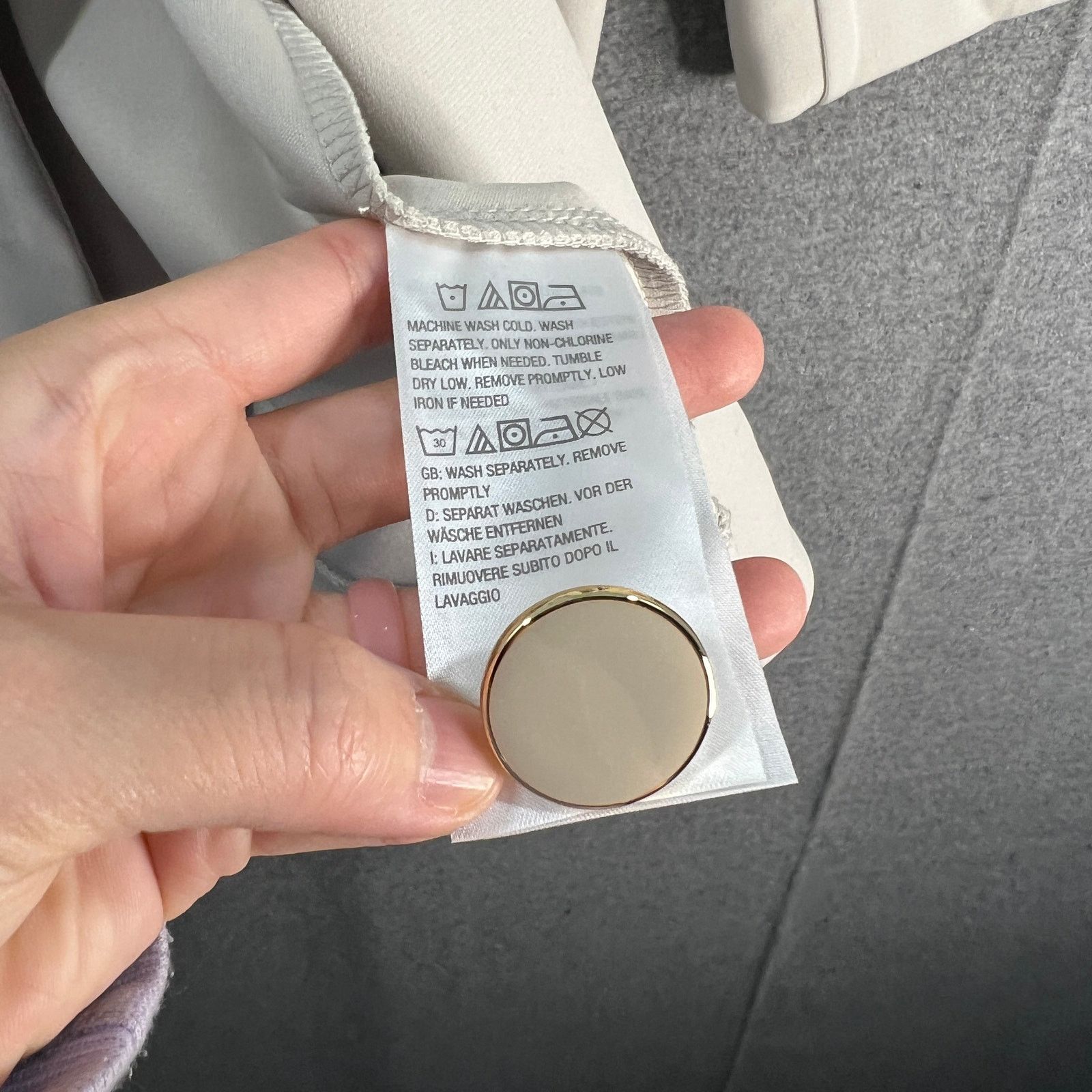 Other GRAVER Susan Graver LK Fusion 3/4 Slv Cutaway Size XL / US 12-14 / IT 48-50 - 10 Thumbnail
