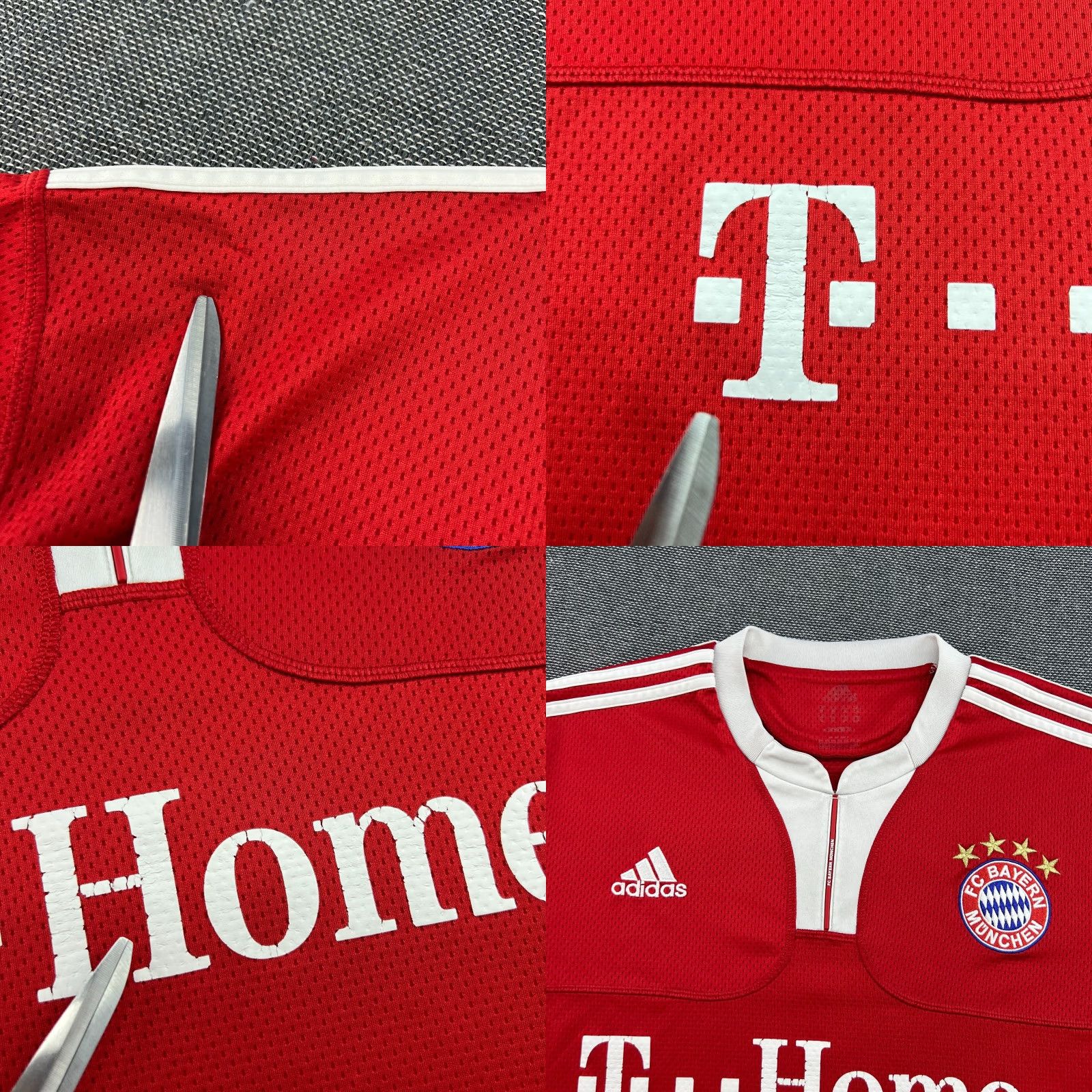 Adidas adidas Bayern Munich 2009 2010 Home Football Jersey Mens XL Red Shirt Size US XL / EU 56 / 4 - 8 Thumbnail