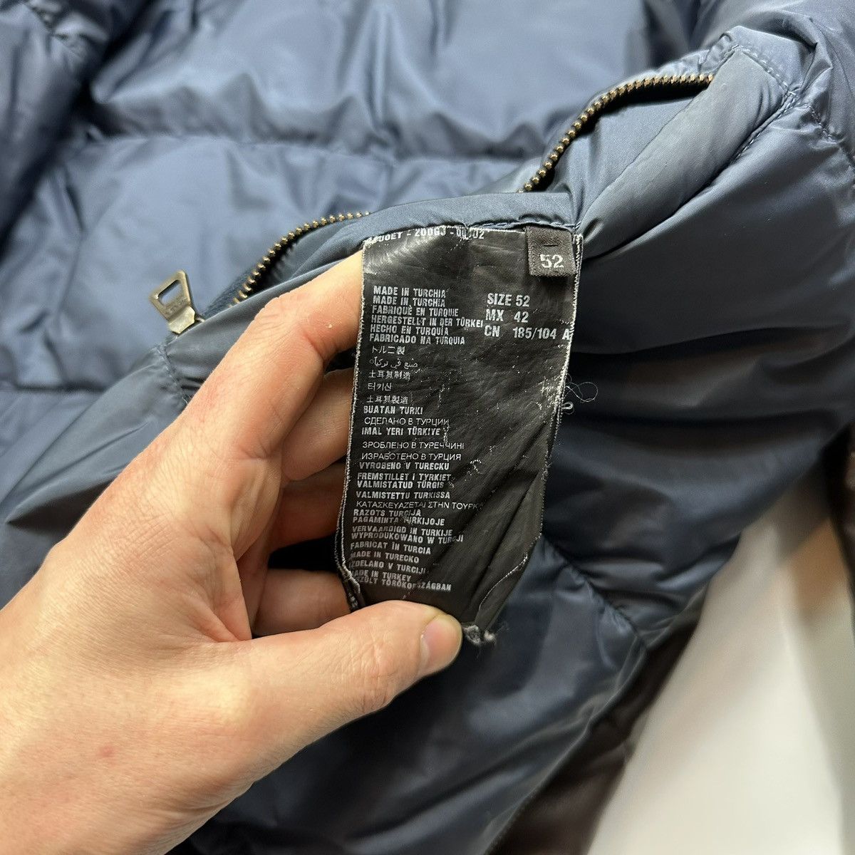Prada Prada 2012 Leather Reversible Logo Nylon Puffer Jacket - L Size US L / EU 52-54 / 3 - 13 Thumbnail