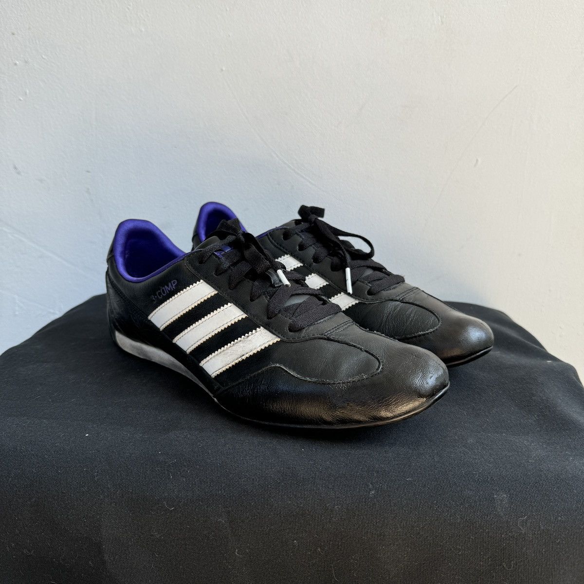 Adidas × Vintage Vintage Y2K Adidas 3.Comp Low Cut Sneakers Size US 7.5 / IT 37.5 - 3 Thumbnail