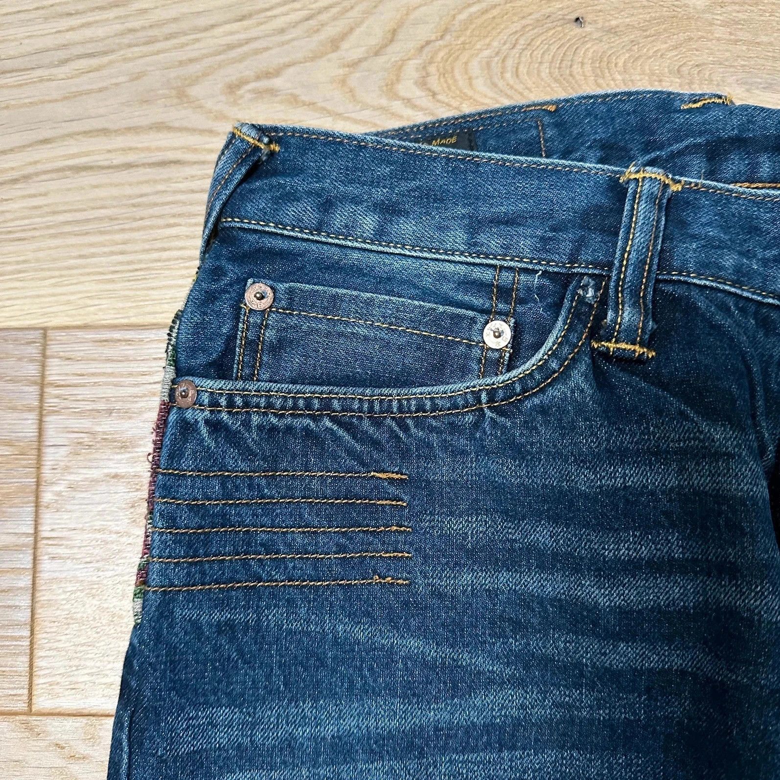 Evisu Jeans Evisu x Clot Seagull Embroidery vintage Size US 31 - 7 Thumbnail
