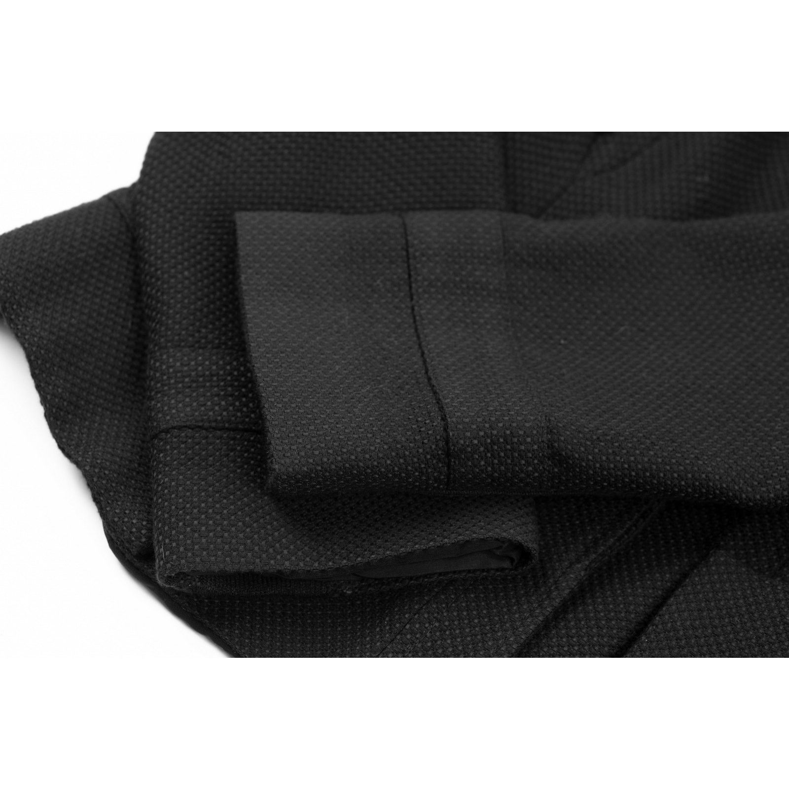 Other Requiem Silk Lined Cotton Blend Black Elegant Jacket Size S / US 4 / IT 40 - 8 Thumbnail