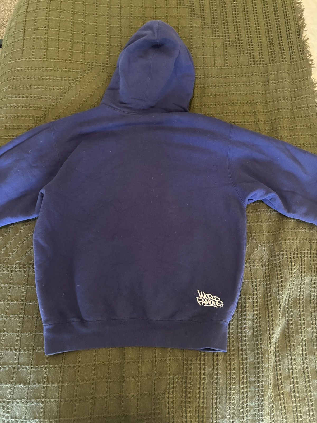 Supreme Supreme Handystyle Hooded Sweatshirt Navy Size US L / EU 52-54 / 3 - 4 Thumbnail