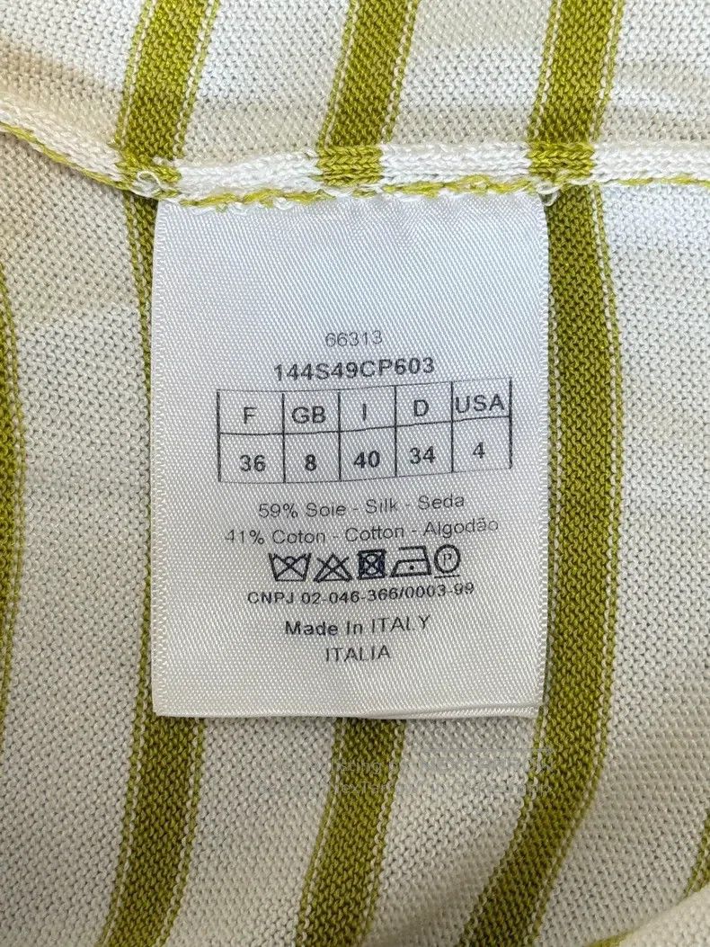 Dior Dior Striped sailor collar knitwear Size XS / US 0-2 / IT 36-38 - 8 Thumbnail