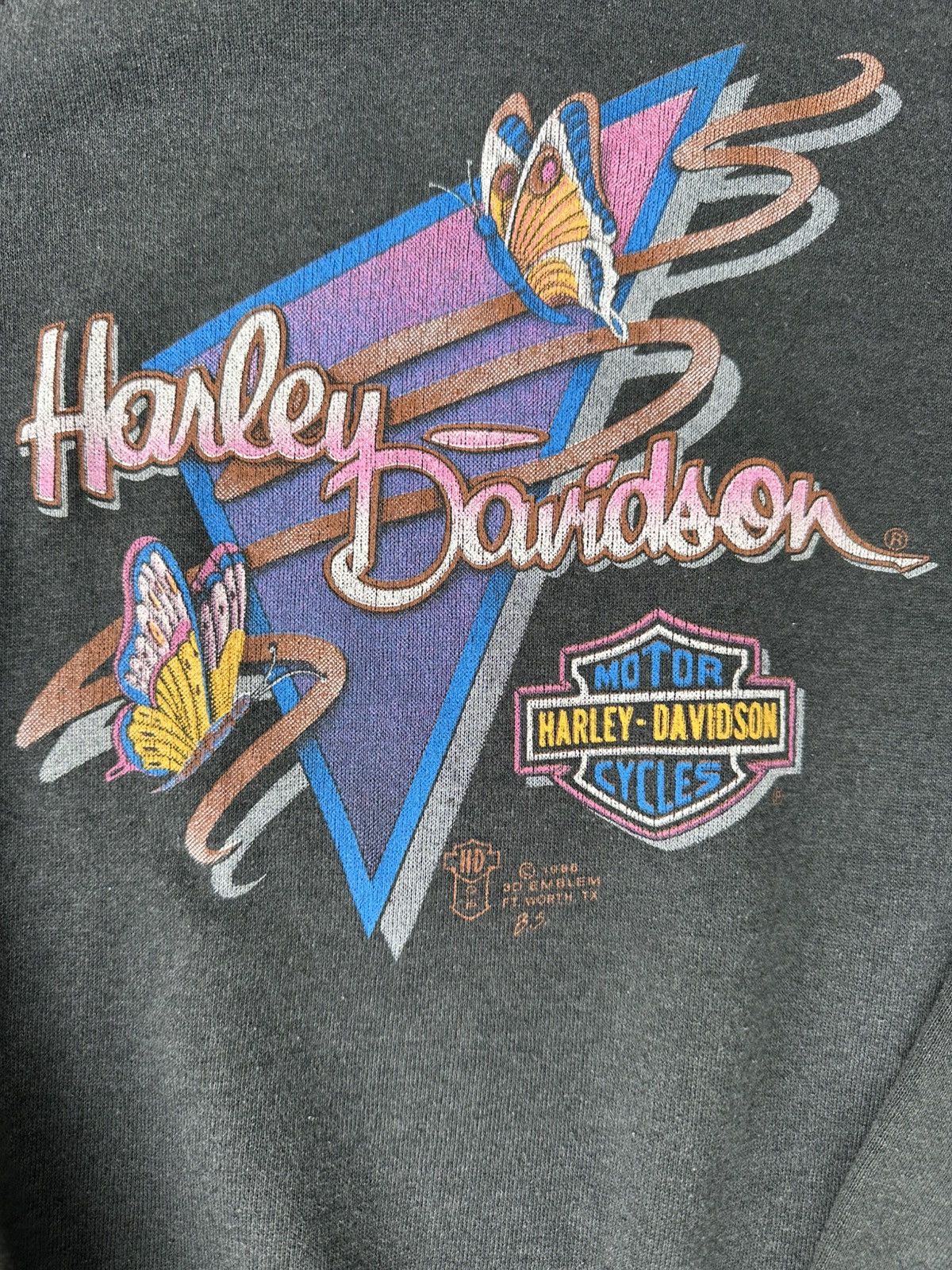 Harley Davidson Vintage Harley Davidson 3D Emblem Sweater Large Size L / US 10 / IT 46 - 4 Thumbnail