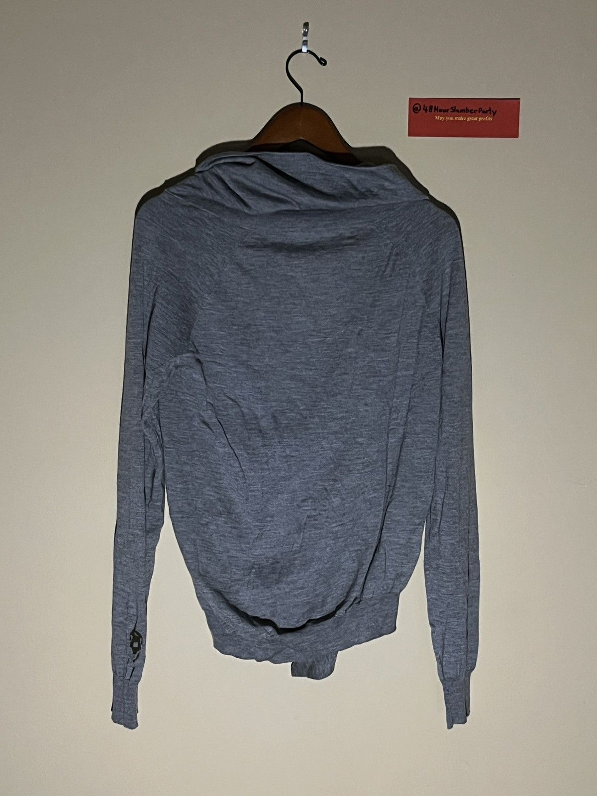 Alexander McQueen Alexander McQueen Cashmere Asymmetrical Skull Cardigan - XS Size US XS / EU 42 / 0 - 2 Thumbnail