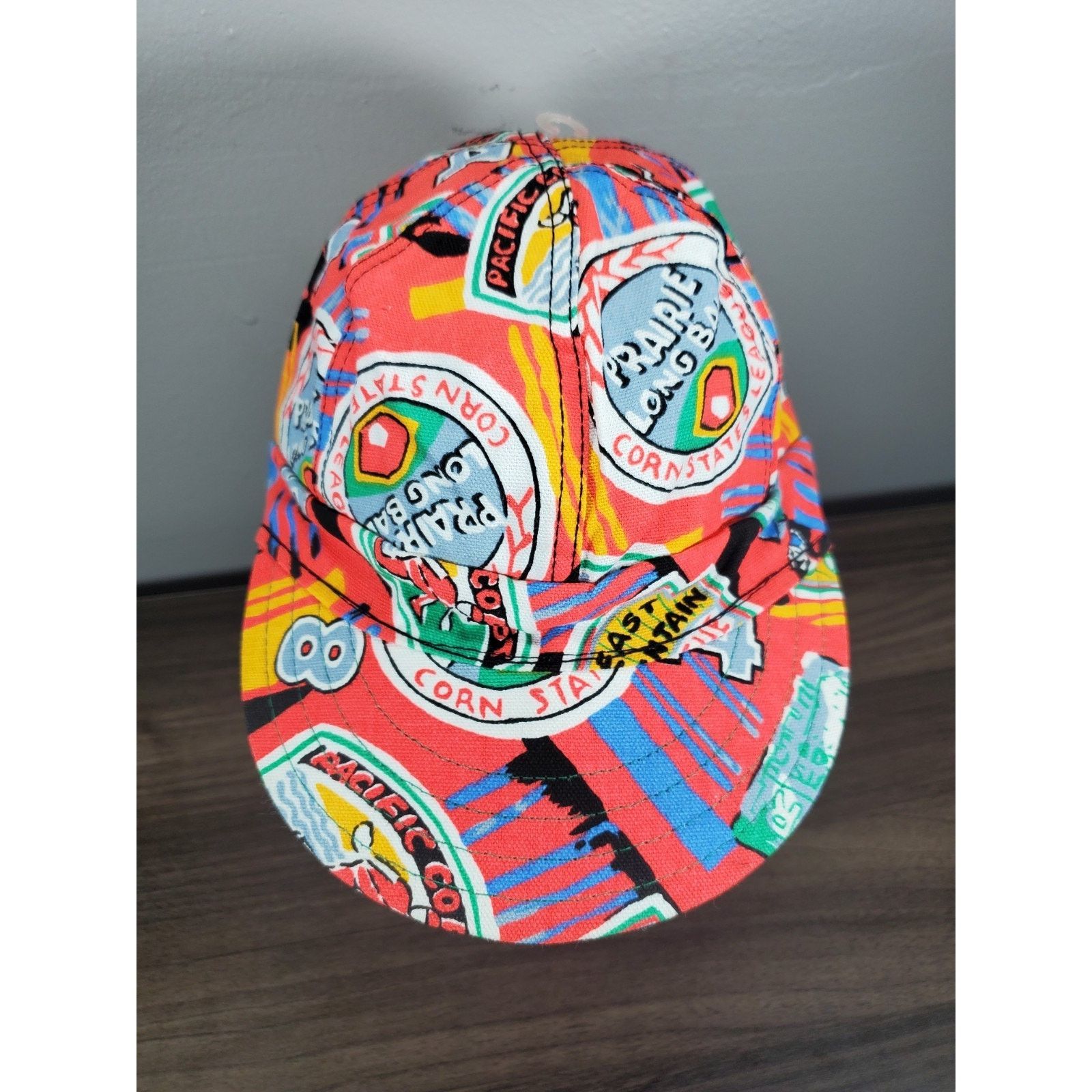 Stormy Kromer × Vintage Kromer Baseball All Over Print Fitted Railroad Hat Cap 7 1/8 Size ONE SIZE - 4 Thumbnail