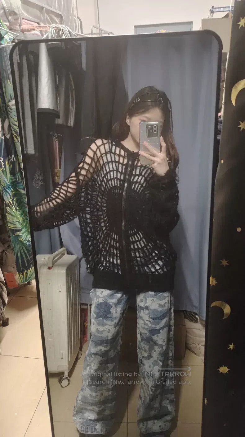 Givenchy Givenchy Spider Web Knit Top, xs Size Size US XS / EU 42 / 0 - 4 Thumbnail