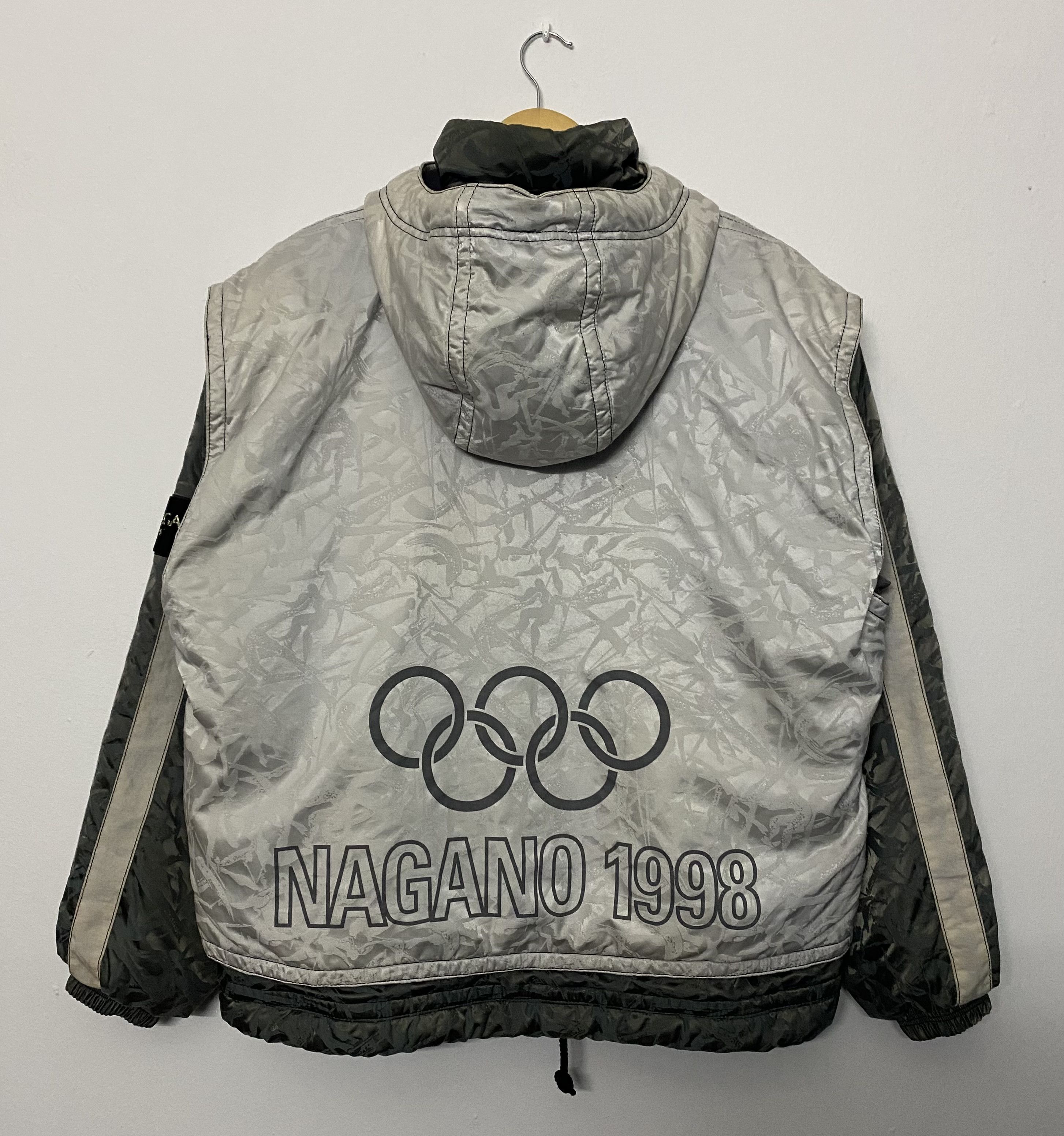 Vintage Vintage 1998 Nagano Winter Olympics x Mizuno Puffer Jacket Size US M / EU 48-50 / 2 - 2 Thumbnail