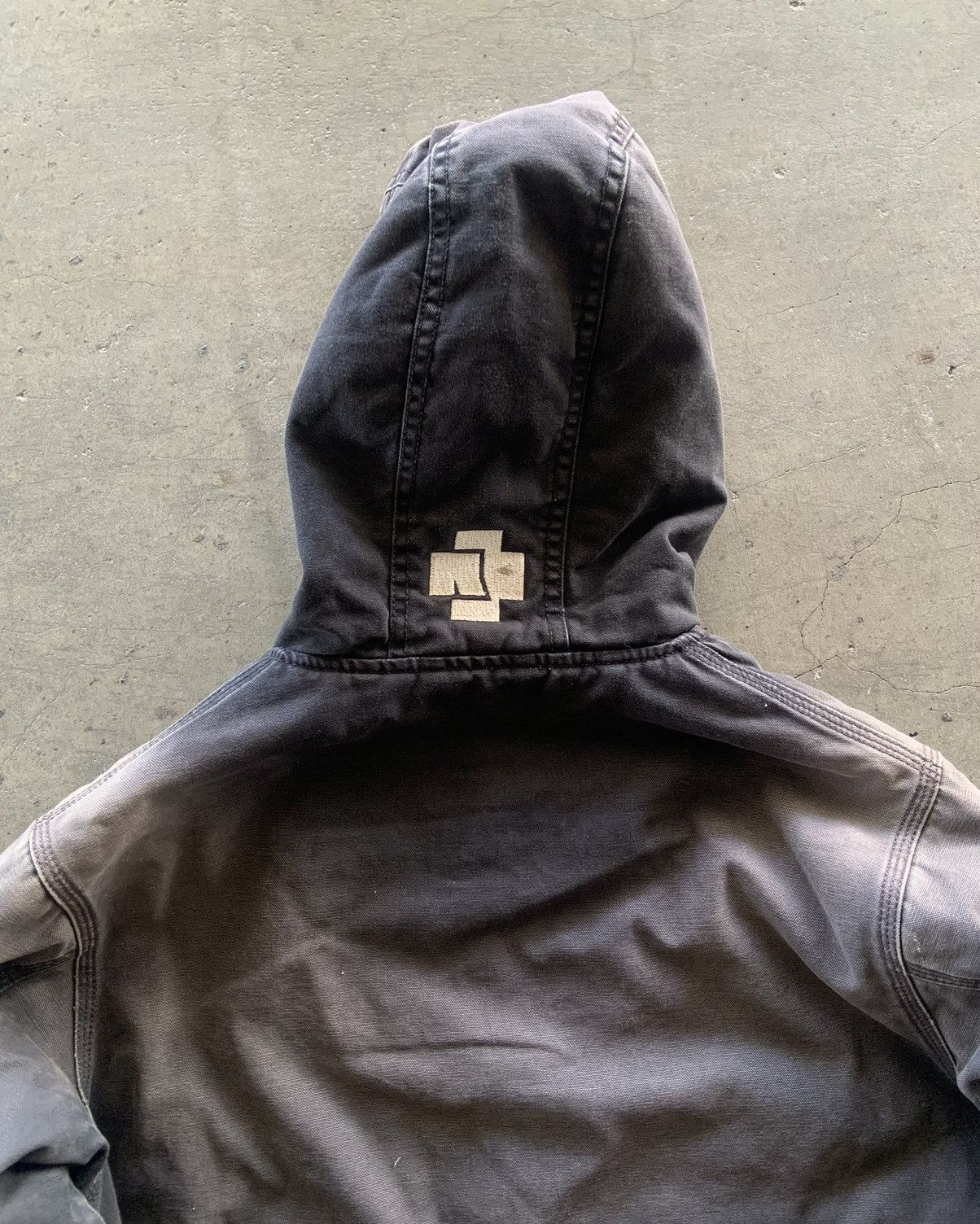 Vintage Rammstein Faded Black Active Jacket Size US M / EU 48-50 / 2 - 10 Thumbnail