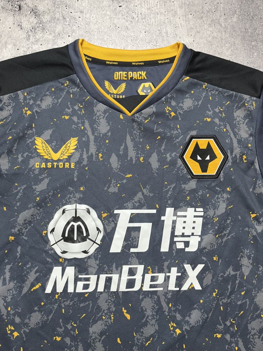 Castore Wolverhampton Wanderers Away Football Jersey 2021 Size S Size US S / EU 44-46 / 1 - 3 Thumbnail