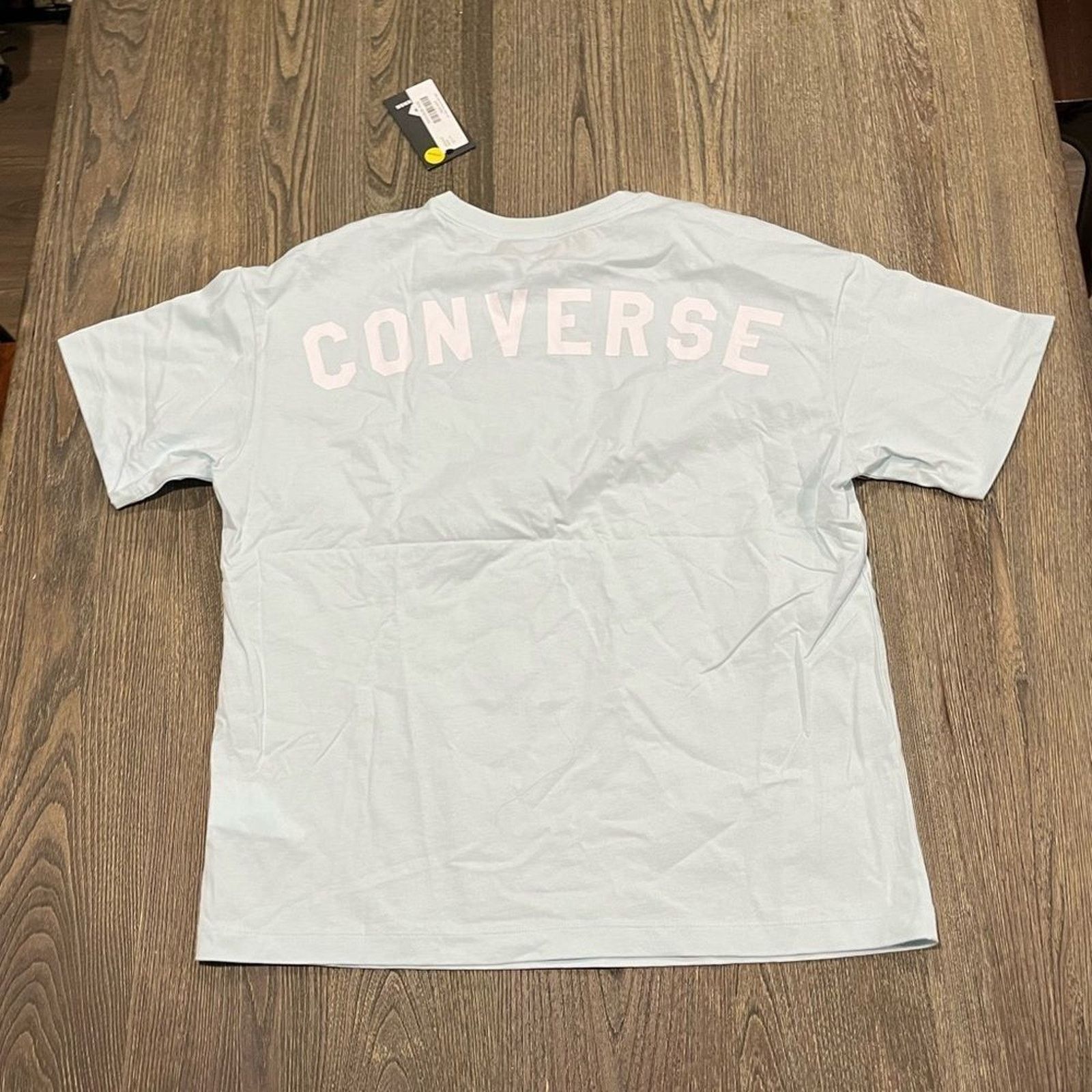 Converse NWT Converse All Star Oversized T-Shirt Aqua Mist Medium Size M / US 6-8 / IT 42-44 - 7 Thumbnail