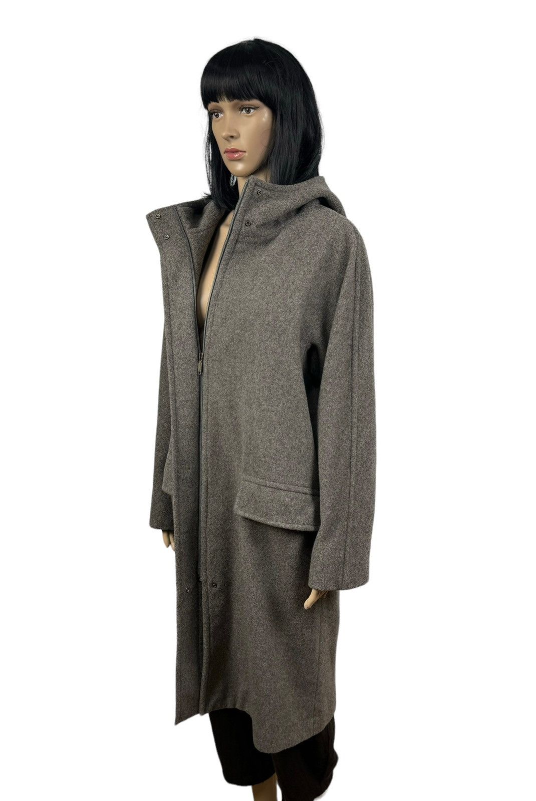 Weekend Max Mara Weekend Max Mara Lana Vergine Hooded Overcoat size US8 Size M / US 6-8 / IT 42-44 - 9 Thumbnail