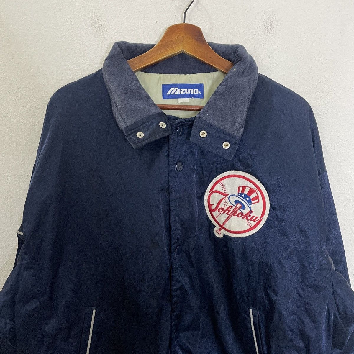 Mizuno Vintage Mizuno Japan Jacket Size US XL / EU 56 / 4 - 4 Thumbnail