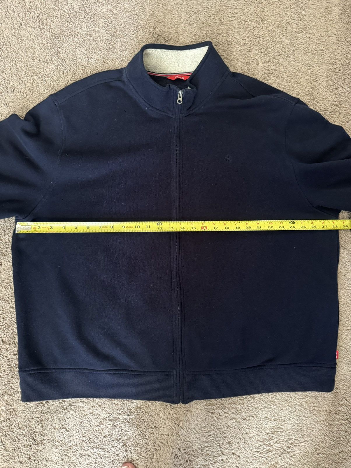 Polo Ralph Lauren × Vintage long sleeve sweater with white fluff on collar Size US XL / EU 56 / 4 - 2 Thumbnail