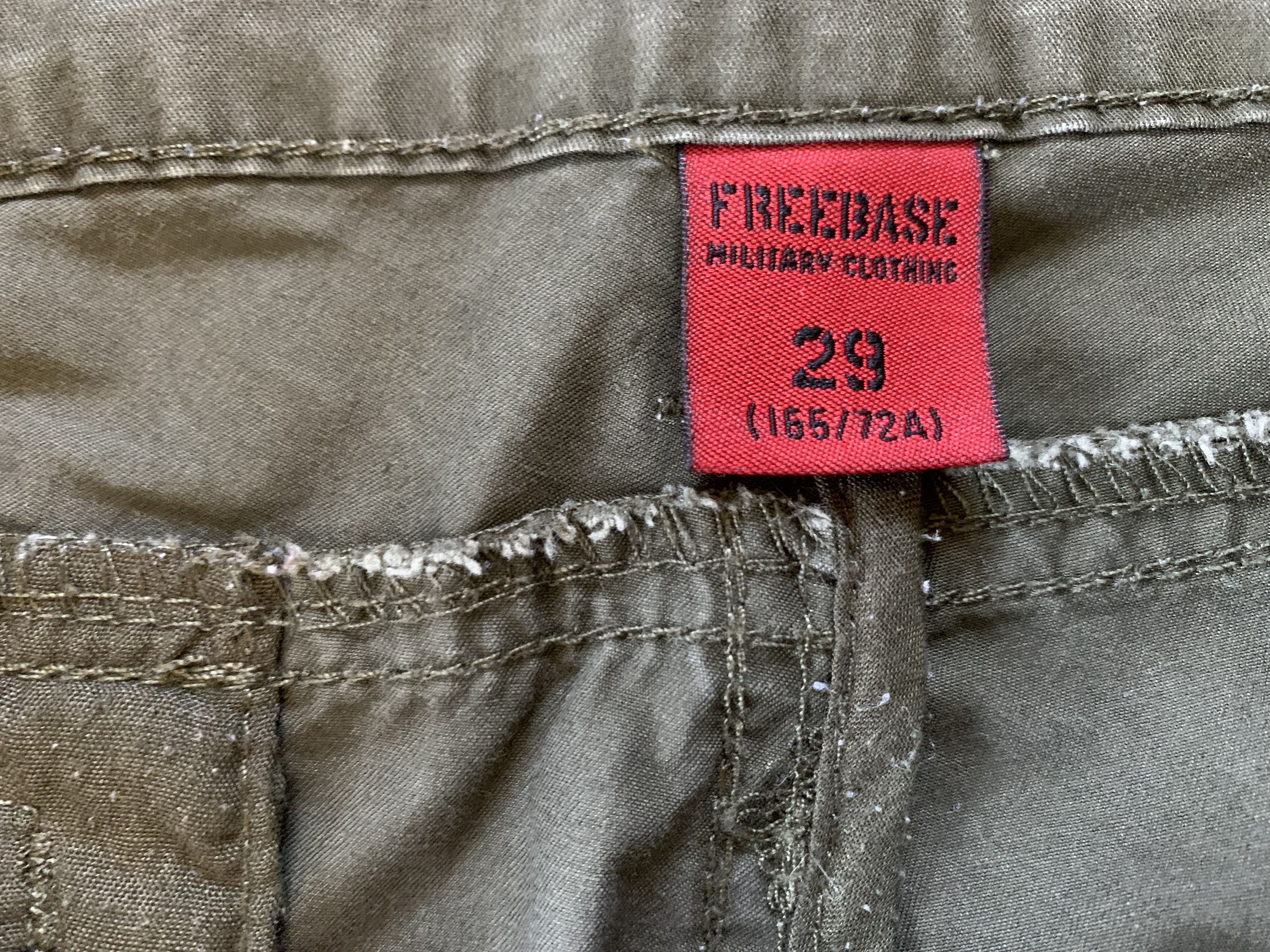 Japanese Brand Freebase Wear Vintage Multi Pocket Khaki Cargo Pants Size US 29 - 10 Thumbnail