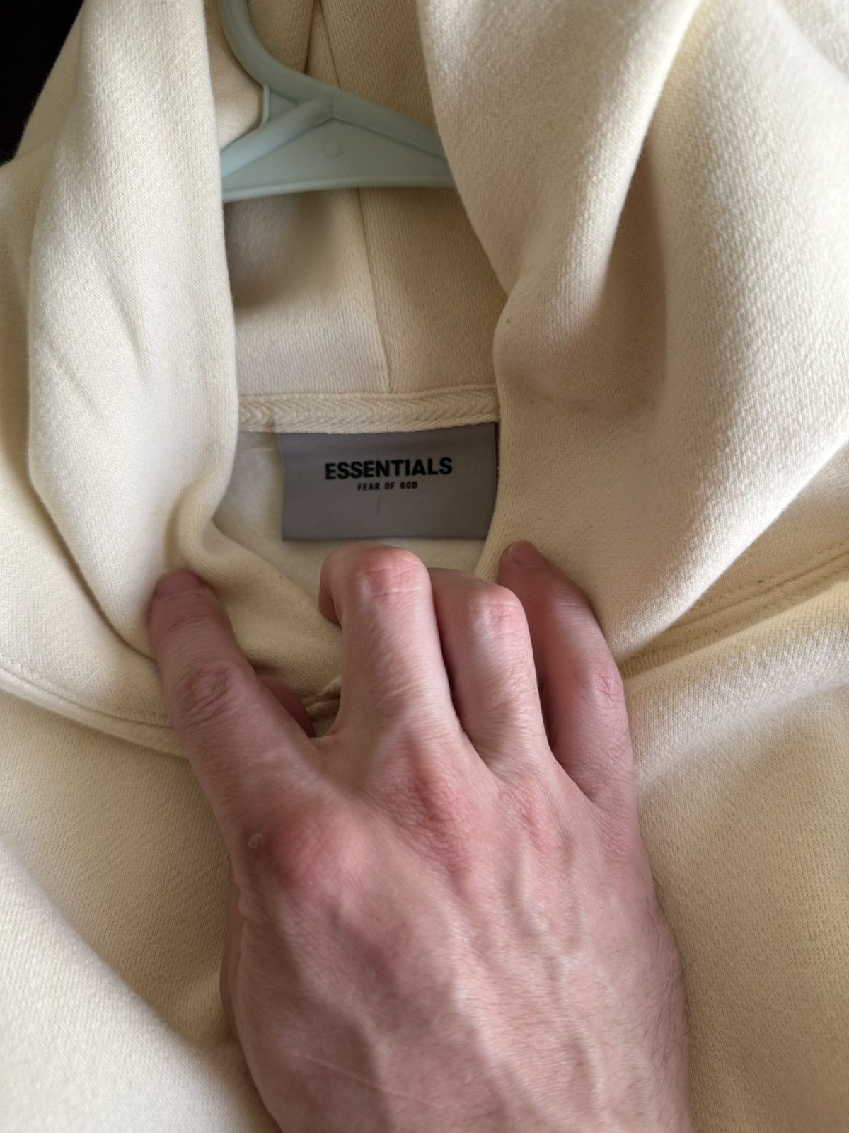Essentials Essentials FOG Cream Hoodie Size US M / EU 48-50 / 2 - 2 Thumbnail
