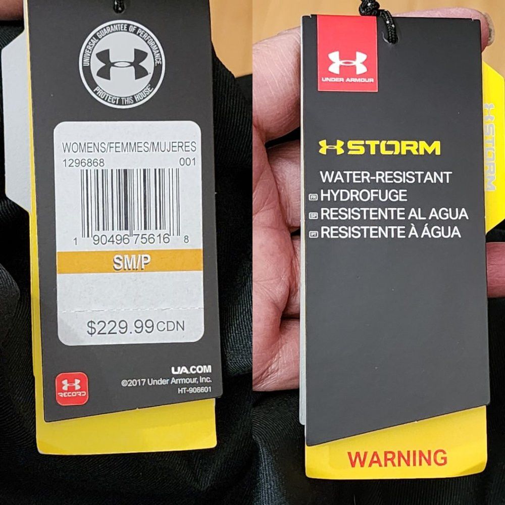 Under Armour Under Armour Black Storm Sienna 3-in-1 Waterproof Jacket Size S / US 4 / IT 40 - 7 Thumbnail