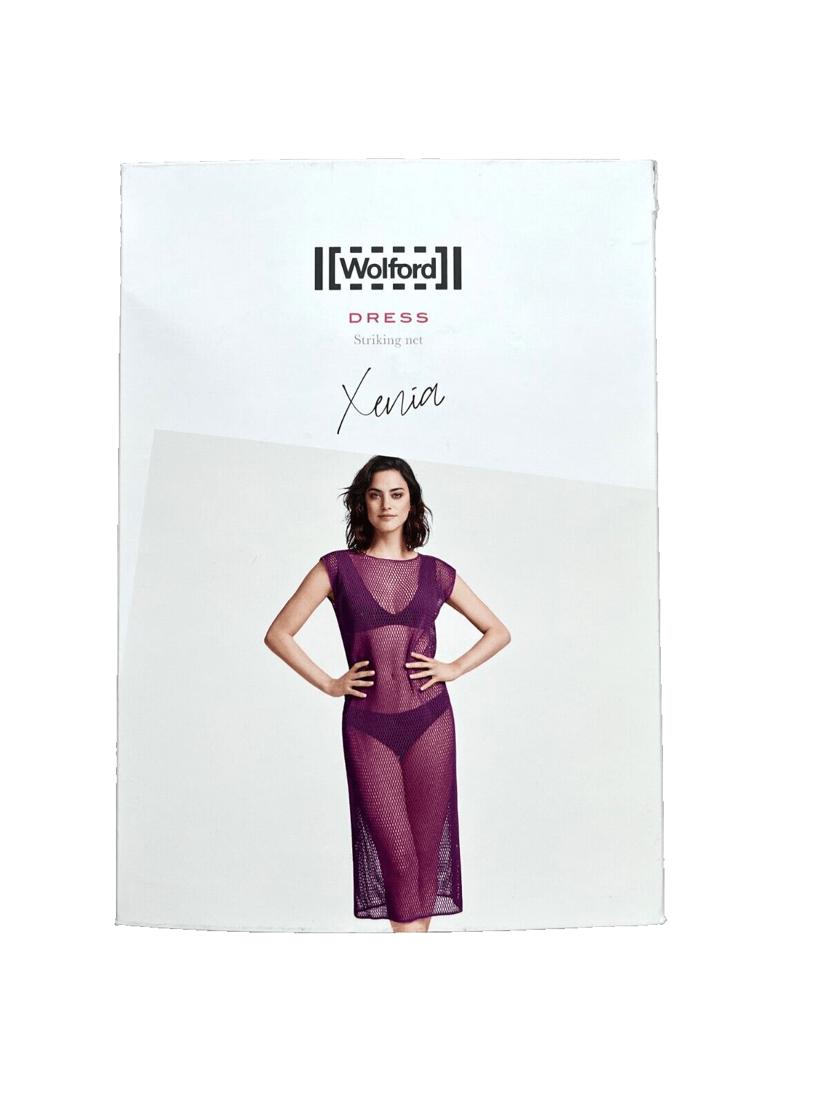 Wolford Wolford 52726 Striking Net Xenia Swim Cover Dress M/L ) Size M / US 6-8 / IT 42-44 - 4 Thumbnail